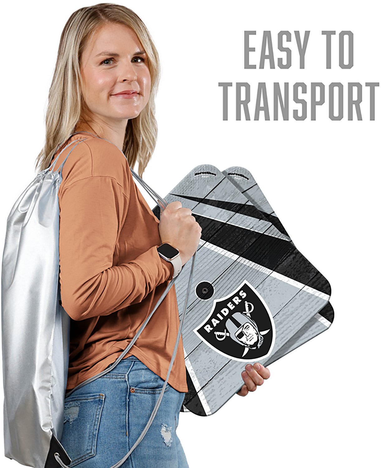 YouTheFan Las Vegas Raiders Horseshoe Bags - view number 5