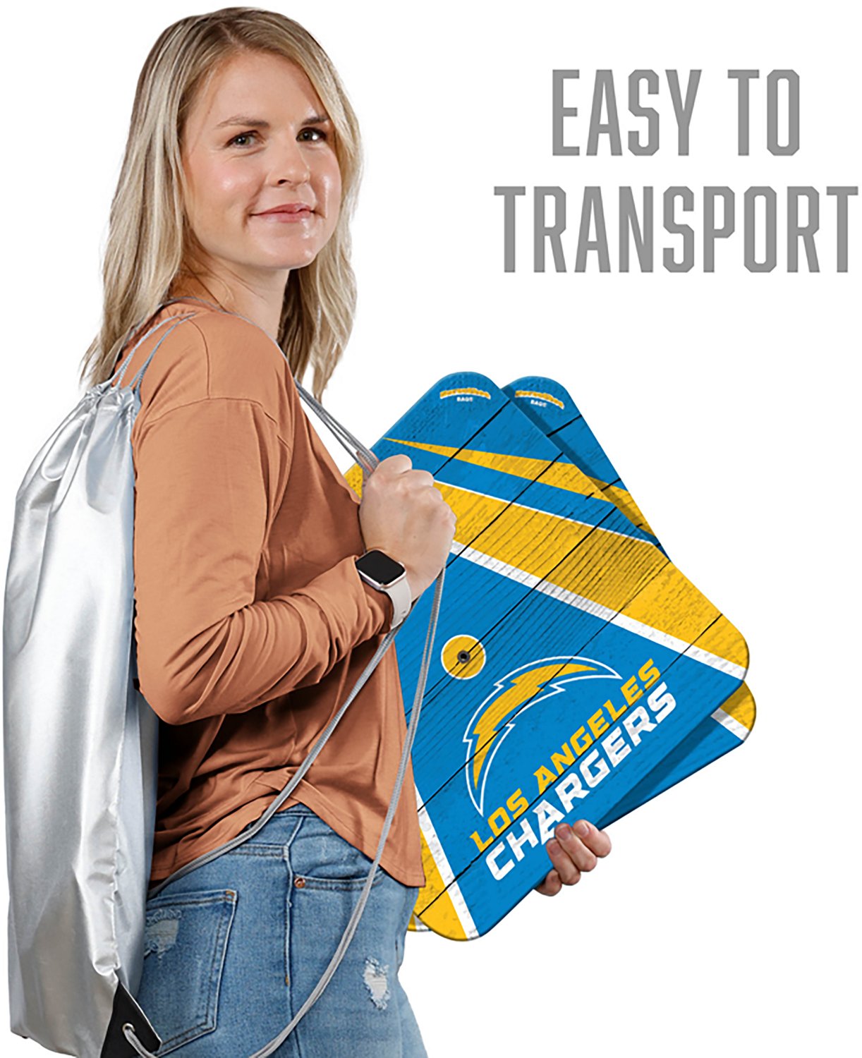 YouTheFan Los Angeles Chargers Horseshoe Bags - view number 5