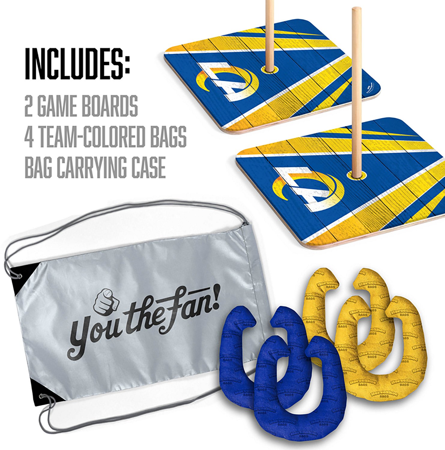 YouTheFan Los Angeles Rams Horseshoe Bags - view number 2