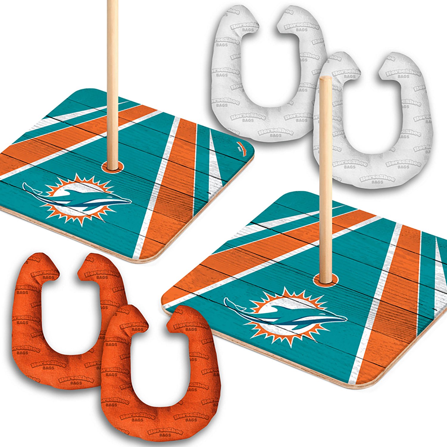 YouTheFan Miami Dolphins Horseshoe Bags