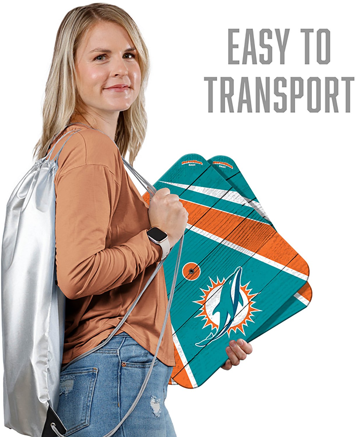 YouTheFan Miami Dolphins Horseshoe Bags - view number 5