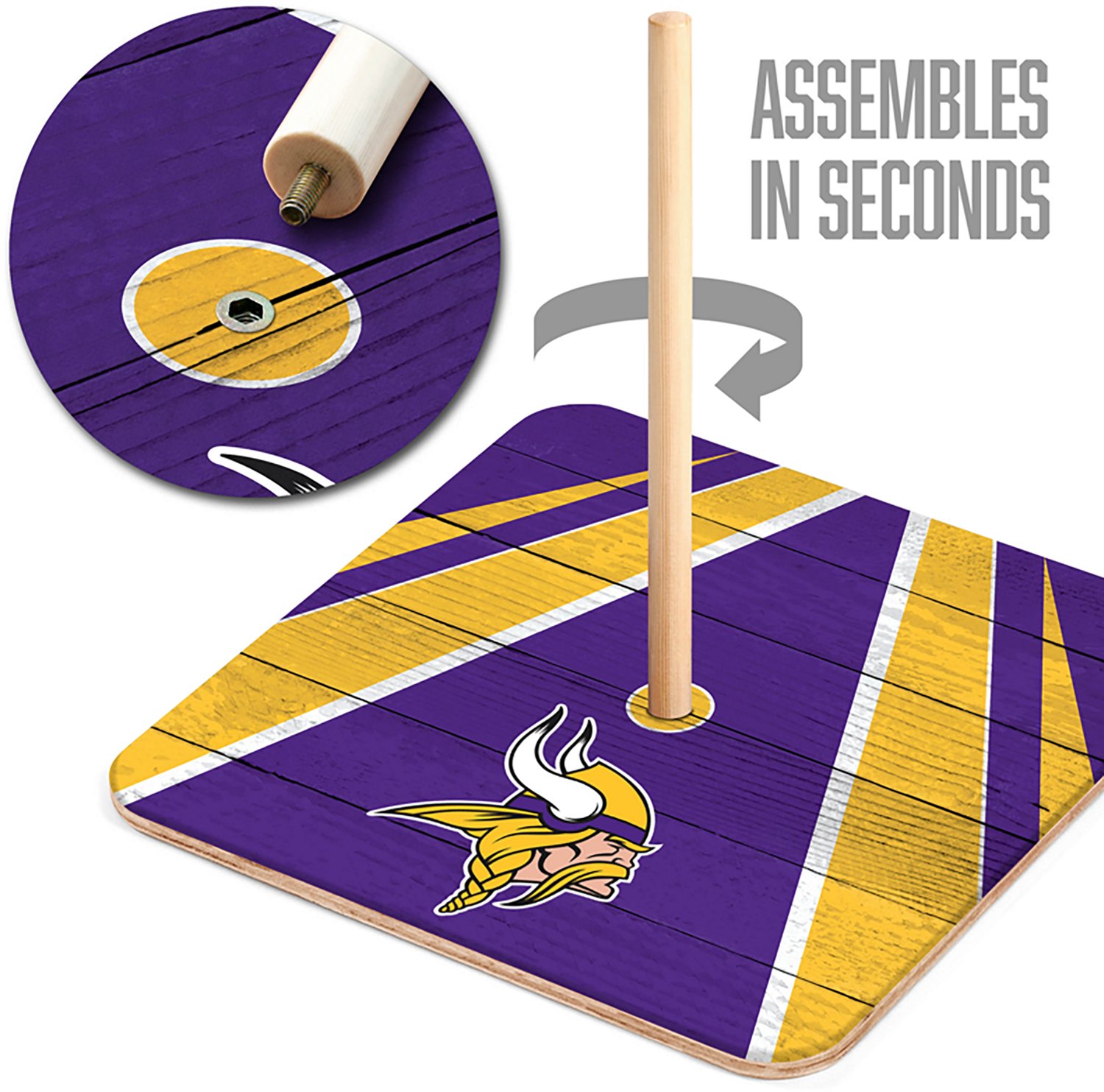 YouTheFan Minnesota Vikings Horseshoe Bags - view number 4