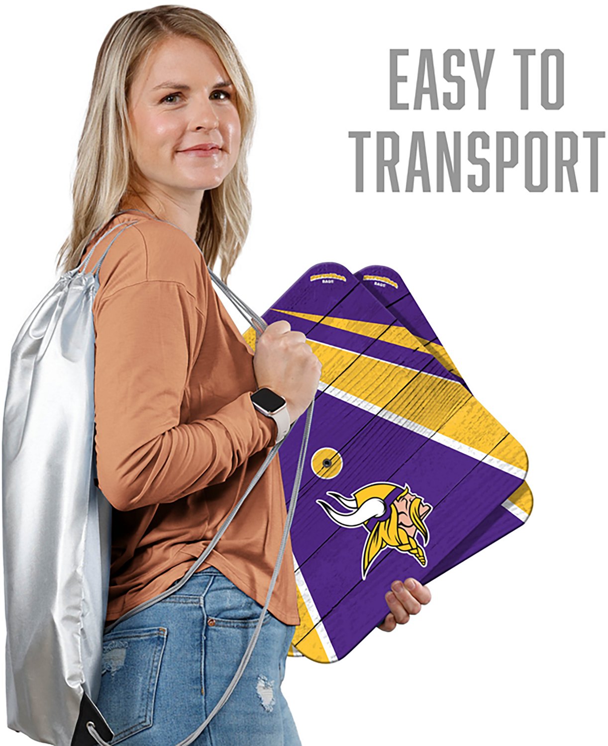 YouTheFan Minnesota Vikings Horseshoe Bags