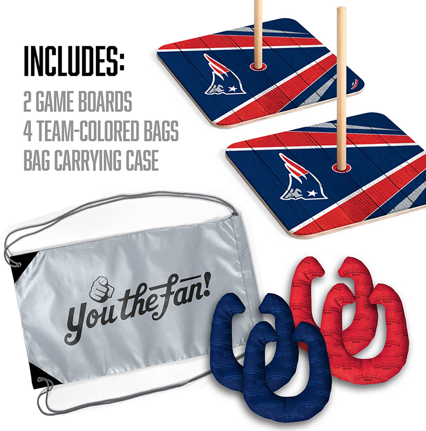 YouTheFan New England Patriots Horseshoe Bags - view number 2