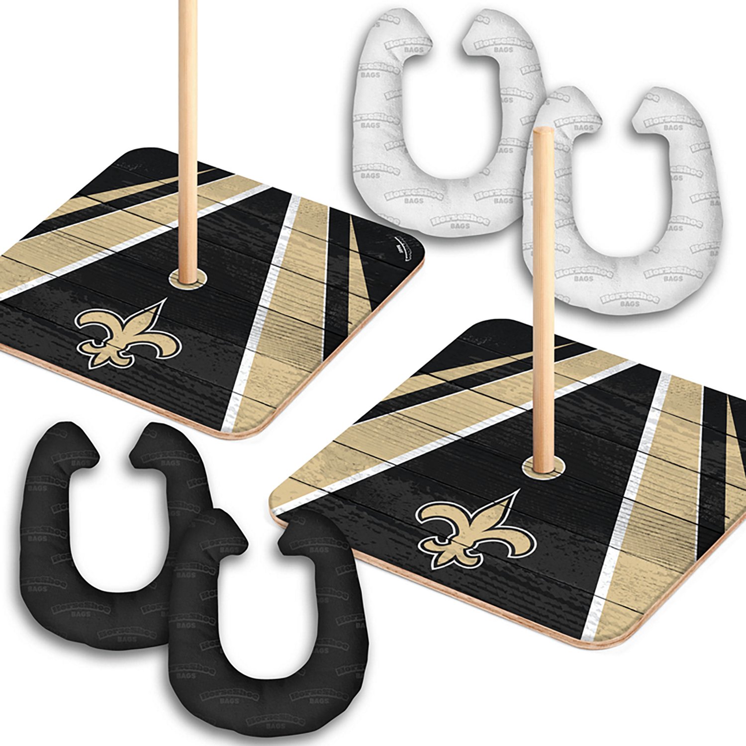 YouTheFan New Orleans Saints Horseshoe Bags