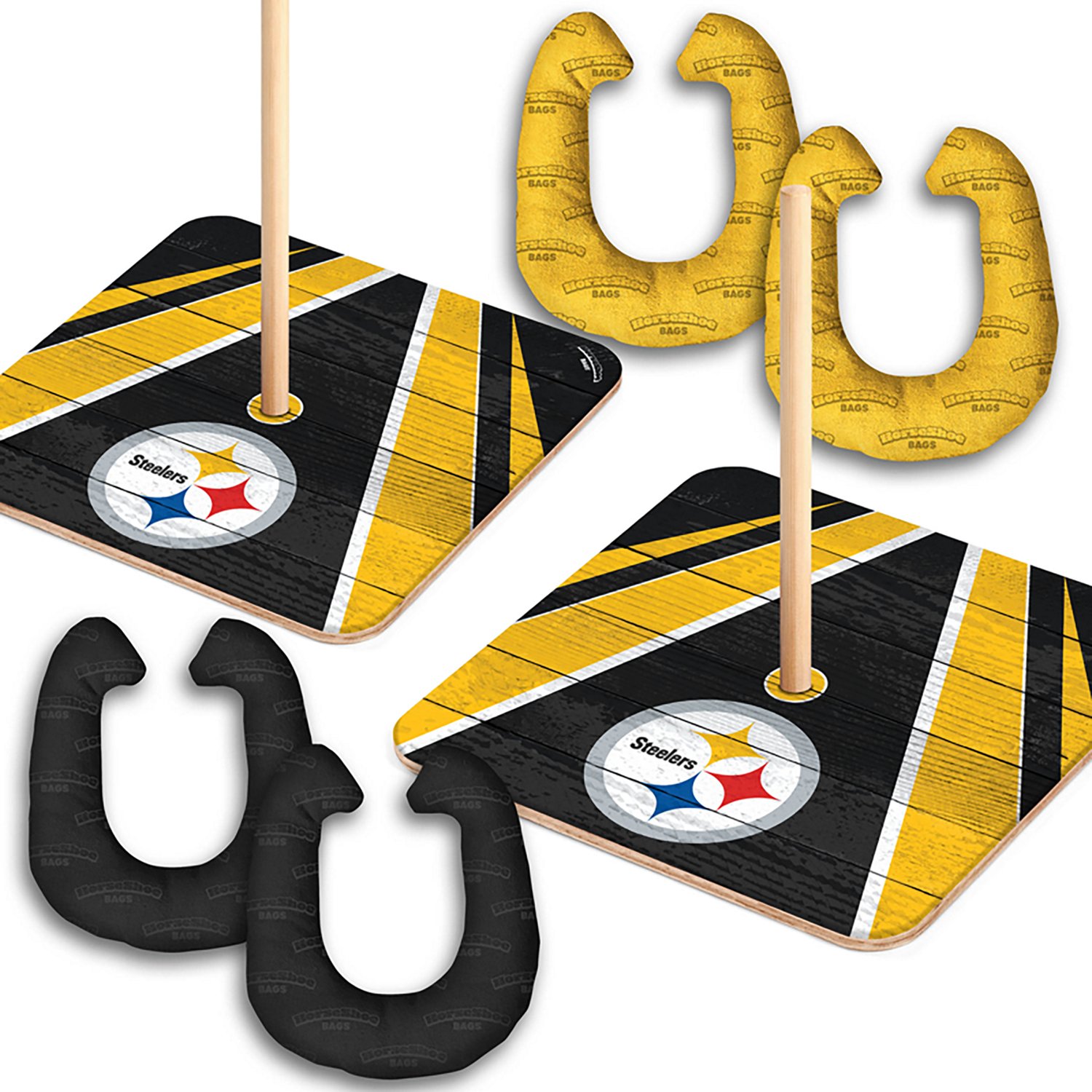 YouTheFan Pittsburgh Steelers Horseshoe Bags