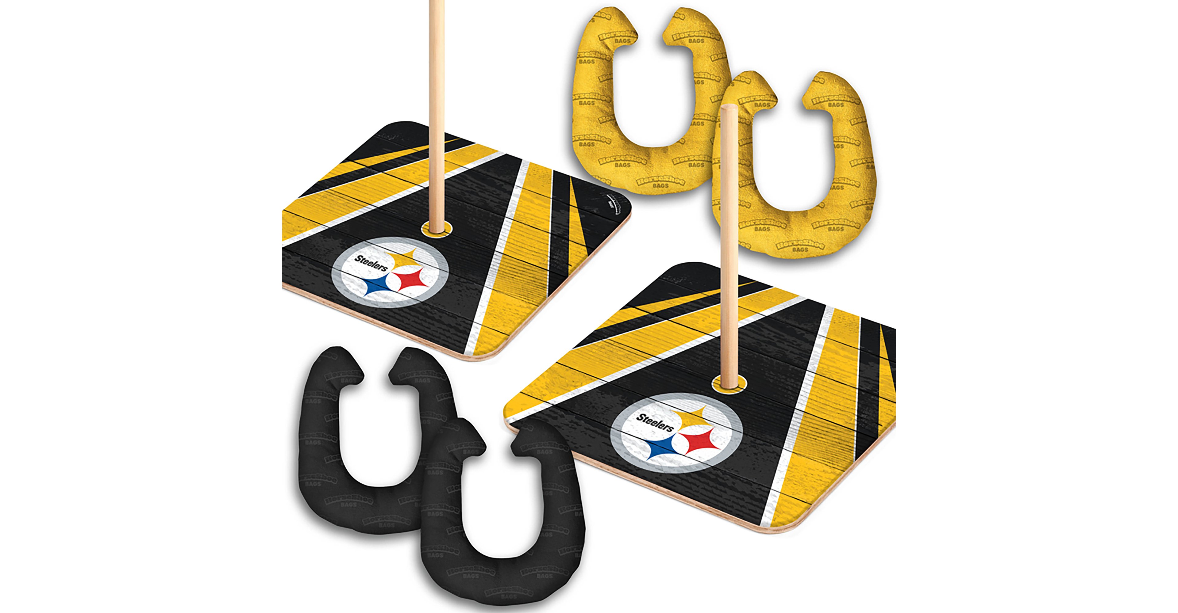 YouTheFan Pittsburgh Steelers Horseshoe Bags