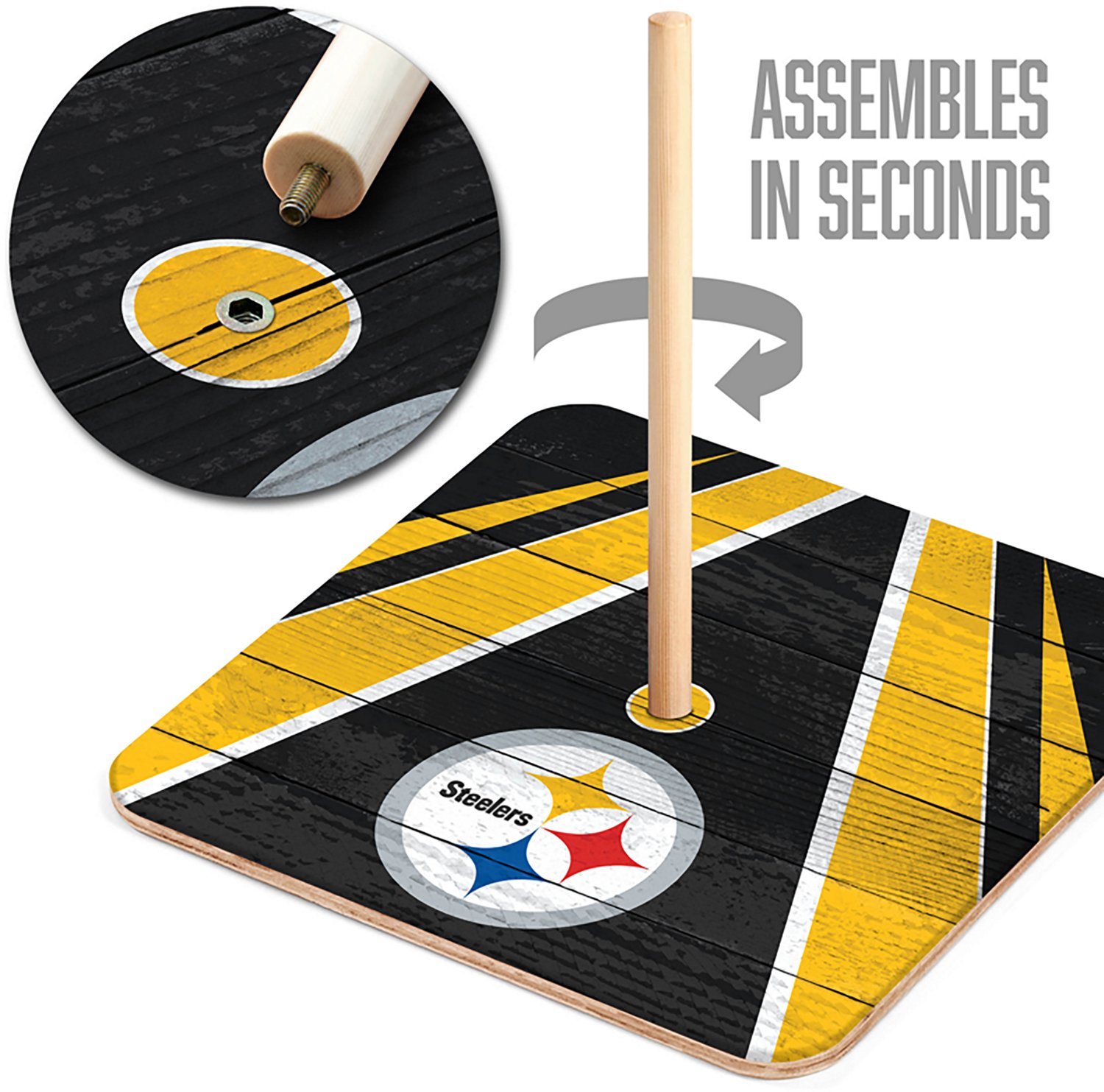 YouTheFan Pittsburgh Steelers Horseshoe Bags