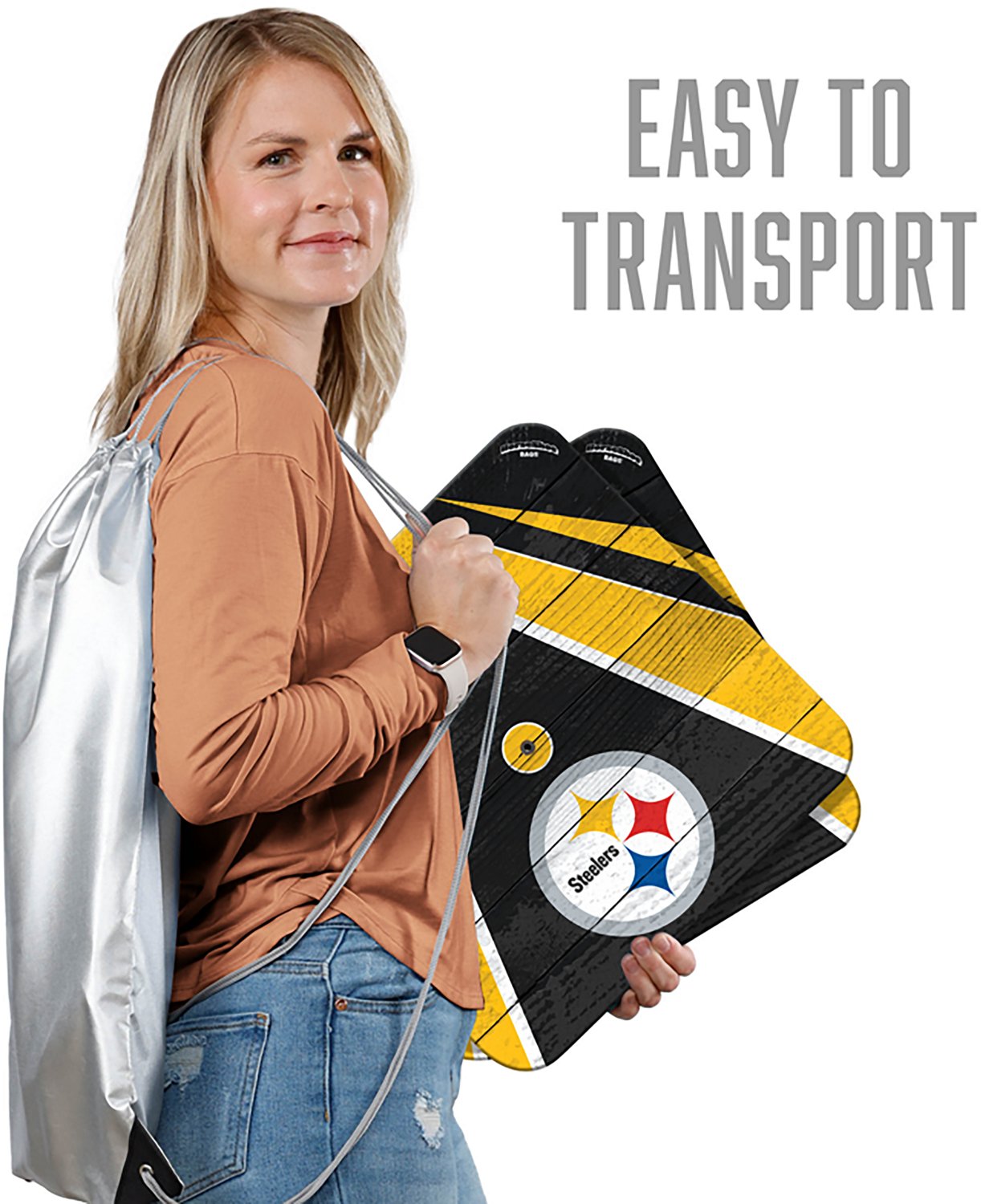 YouTheFan Pittsburgh Steelers Horseshoe Bags - view number 5