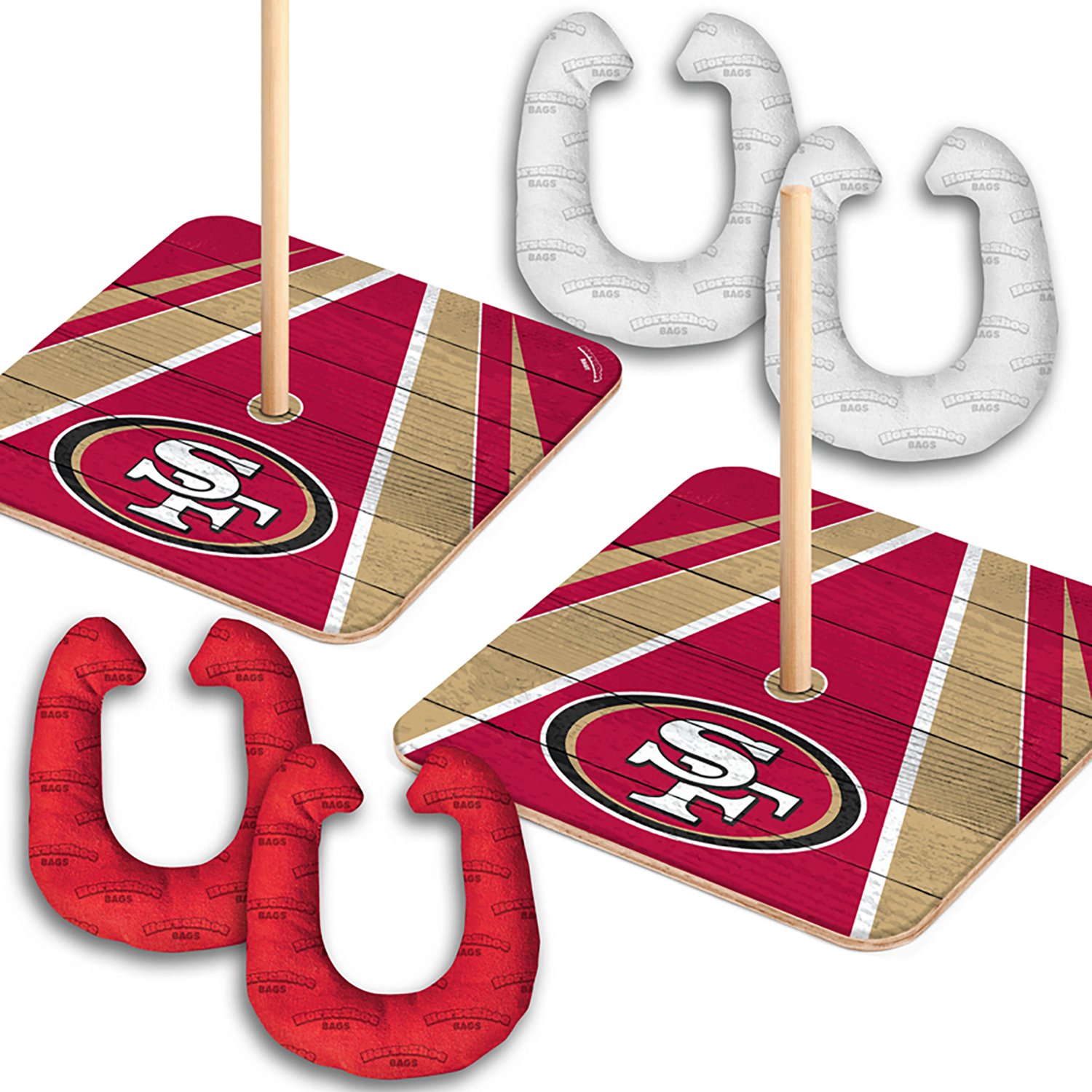 YouTheFan San Francisco 49ers Horseshoe Bags