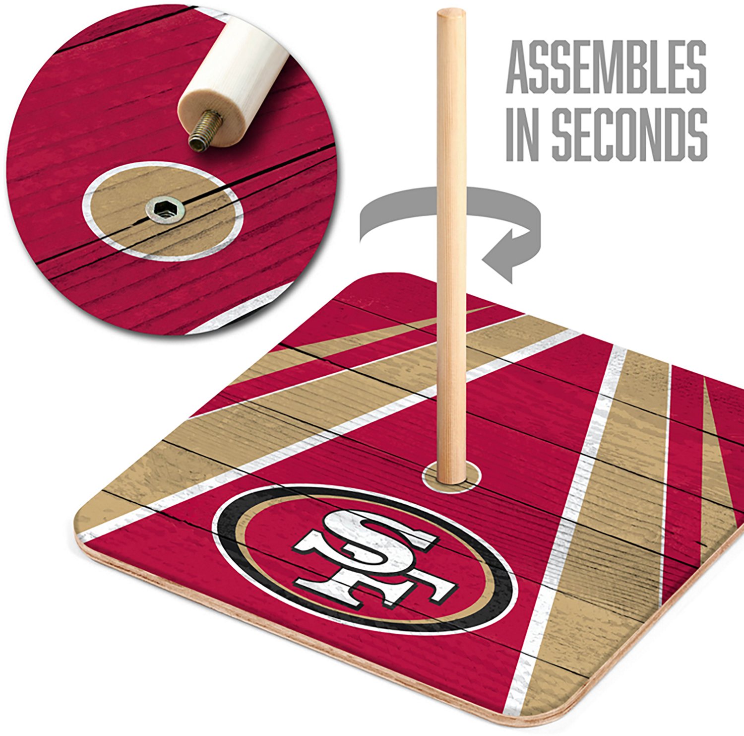 YouTheFan San Francisco 49ers Horseshoe Bags - view number 4