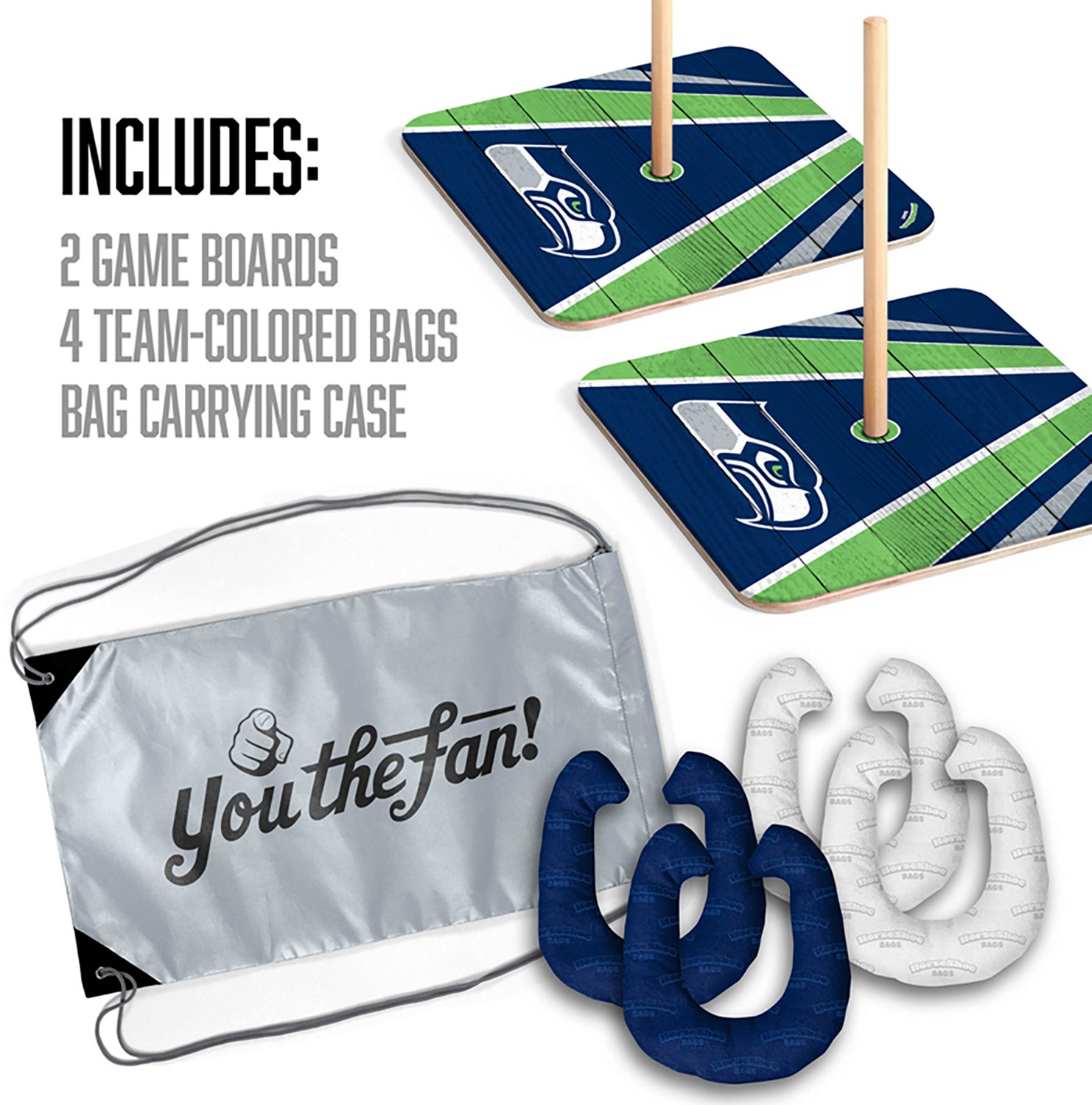 YouTheFan Seattle Seahawks Horseshoe Bags - view number 2