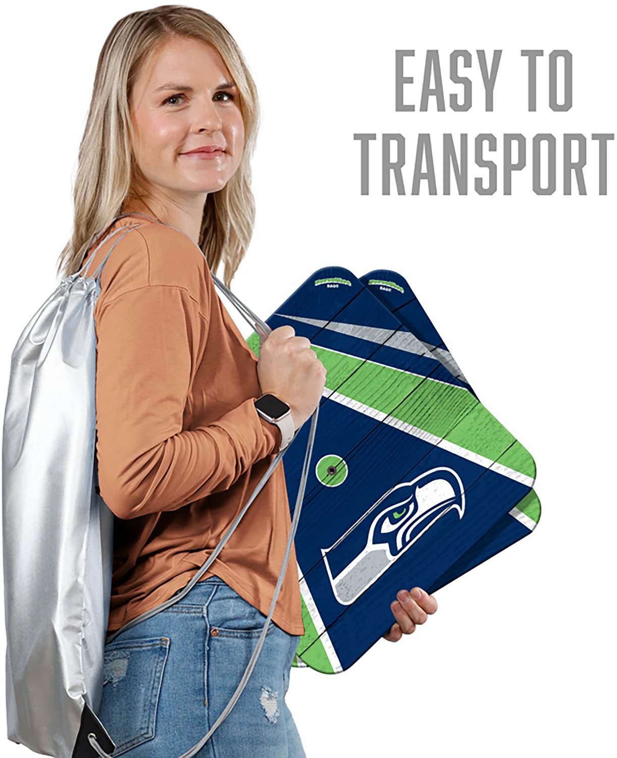 YouTheFan Seattle Seahawks Horseshoe Bags - view number 5