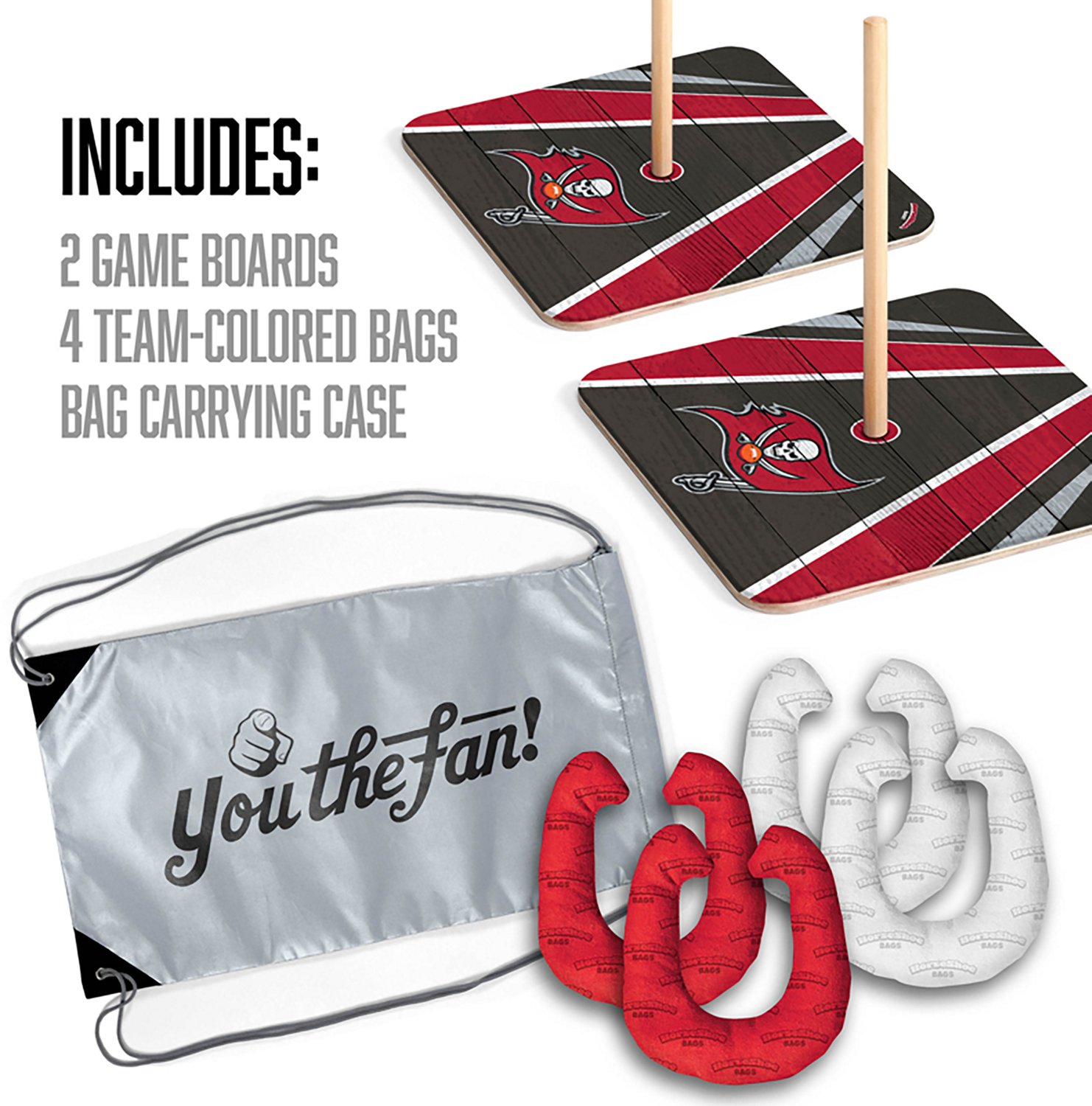 YouTheFan Tampa Bay Buccaneers Horseshoe Bags