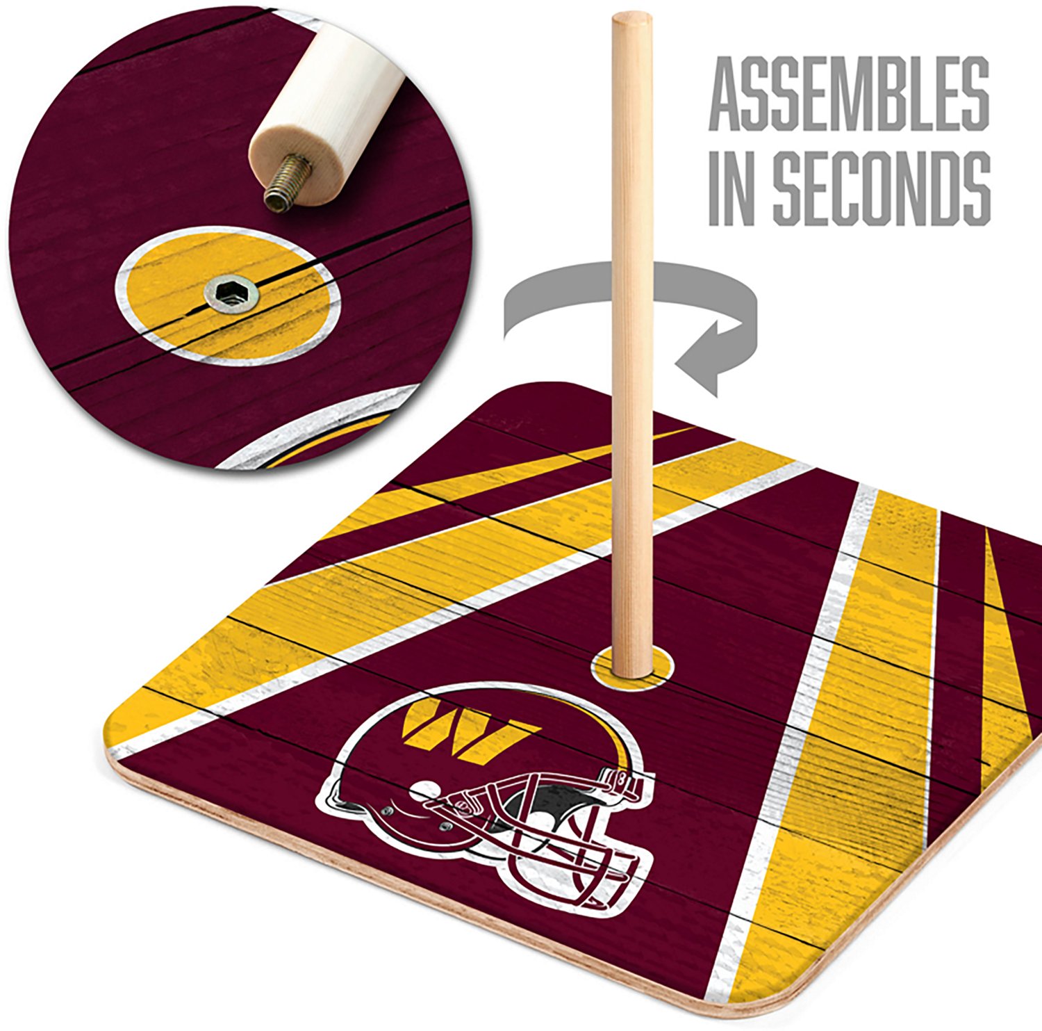 YouTheFan Washington Commanders Horseshoe Bags - view number 4