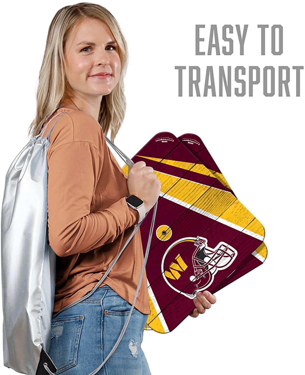 YouTheFan Washington Commanders Horseshoe Bags - view number 5