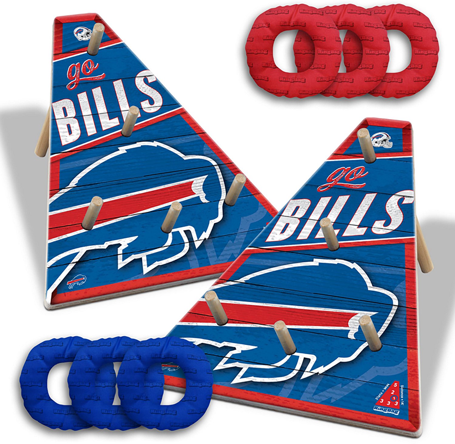 YouTheFan Buffalo Bills RingBag Cornhole Game