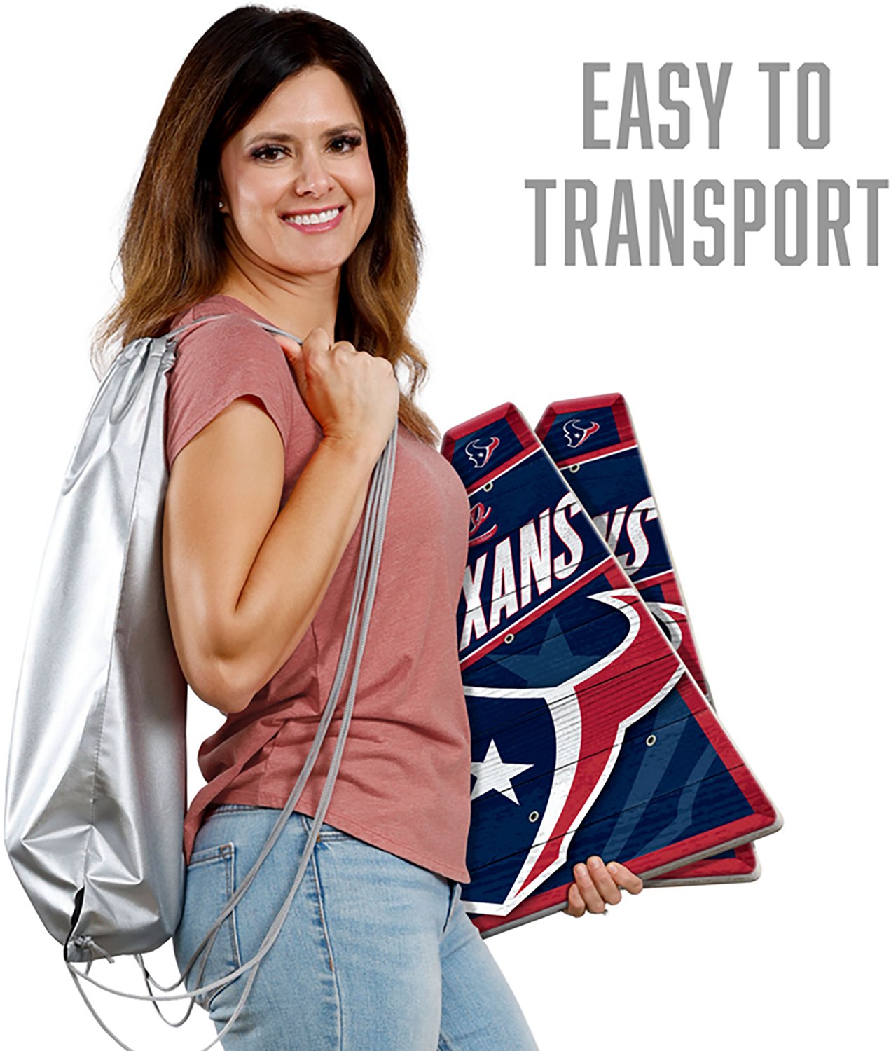 YouTheFan Houston Texans RingBag Cornhole Game - view number 5