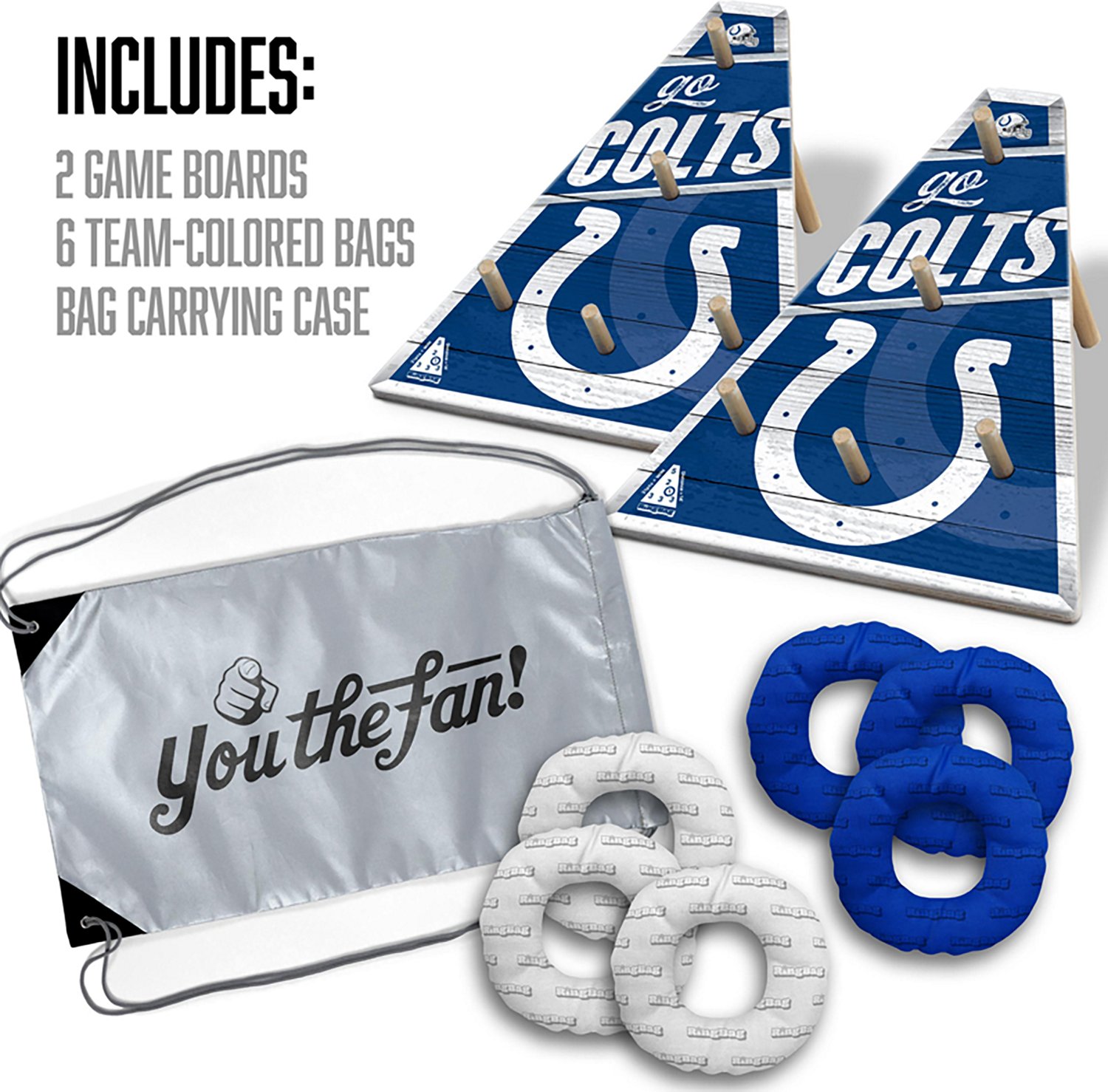 YouTheFan Indianapolis Colts RingBag Cornhole Game - view number 2