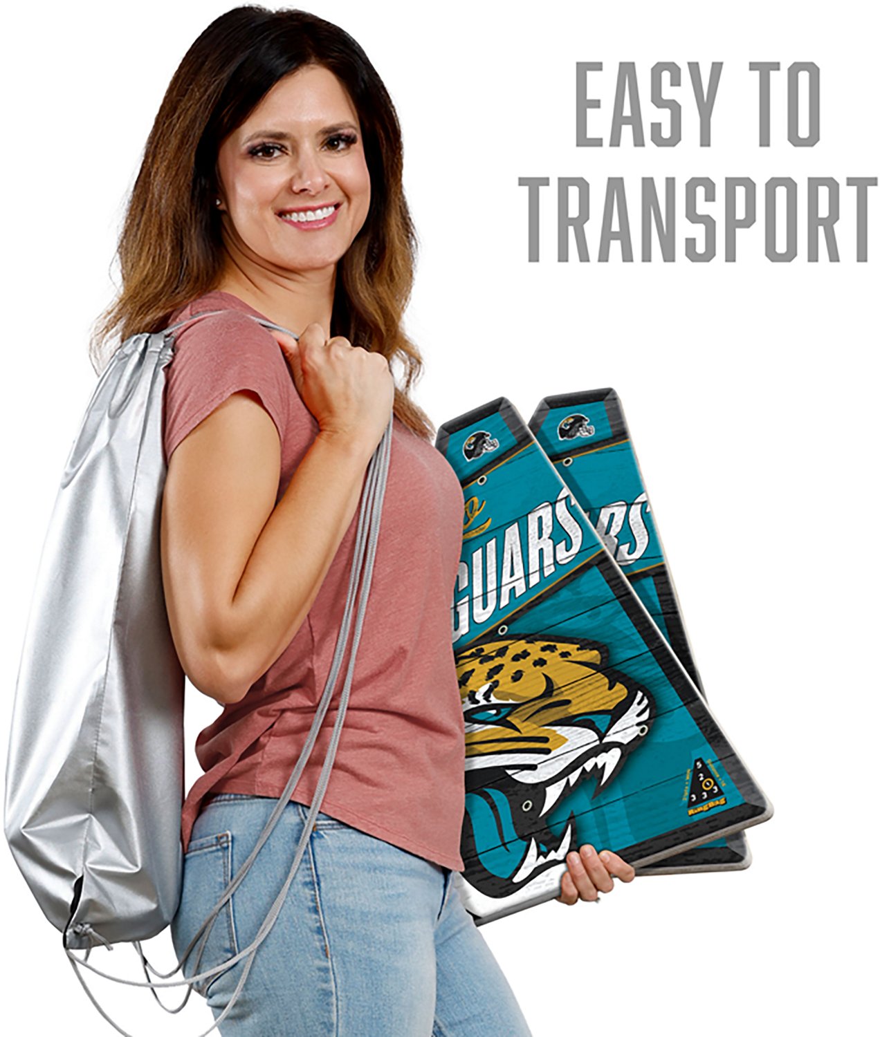 YouTheFan Jacksonville Jaguars RingBag Cornhole Game - view number 5