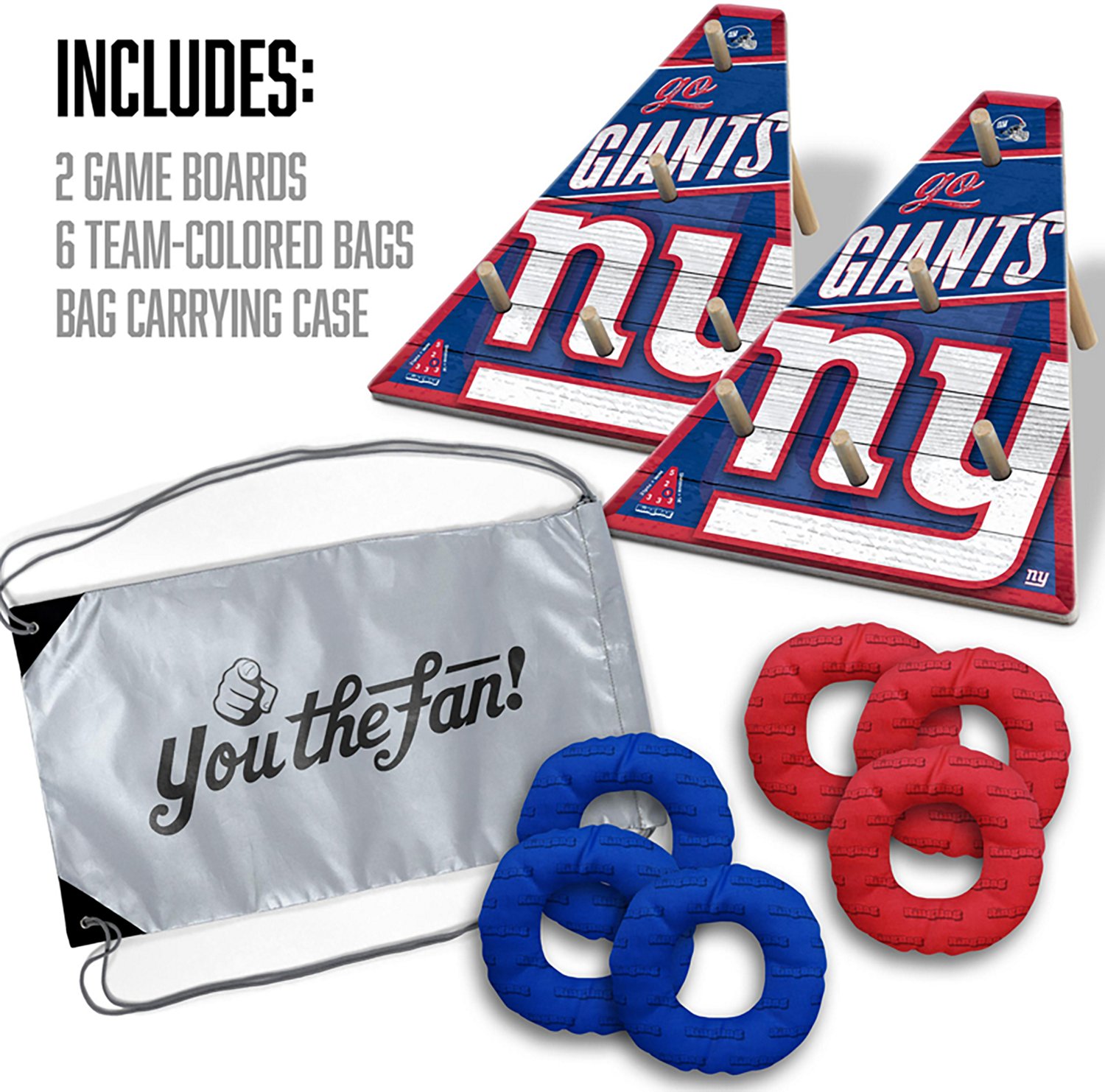 YouTheFan New York Giants RingBag Cornhole Game - view number 2