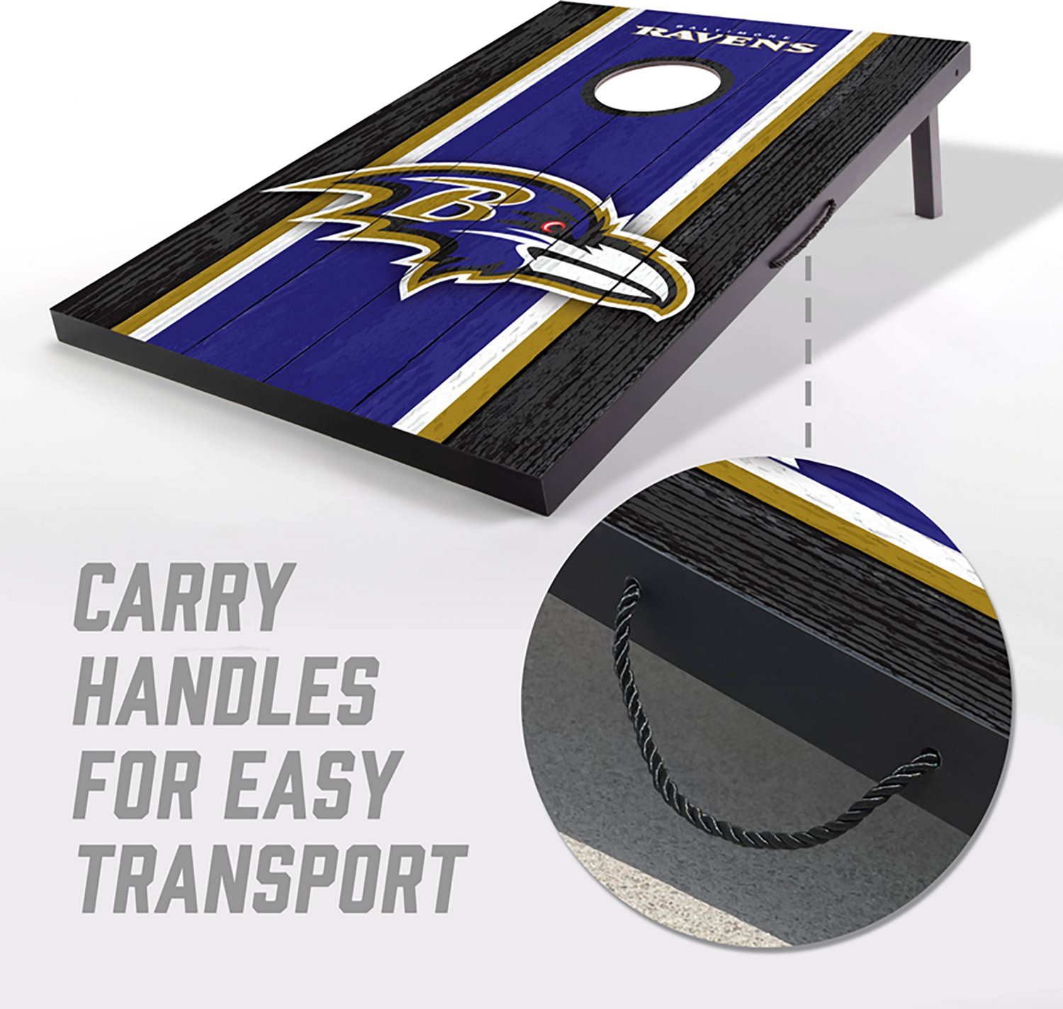 YouTheFan Baltimore Ravens Cornhole Set - view number 3