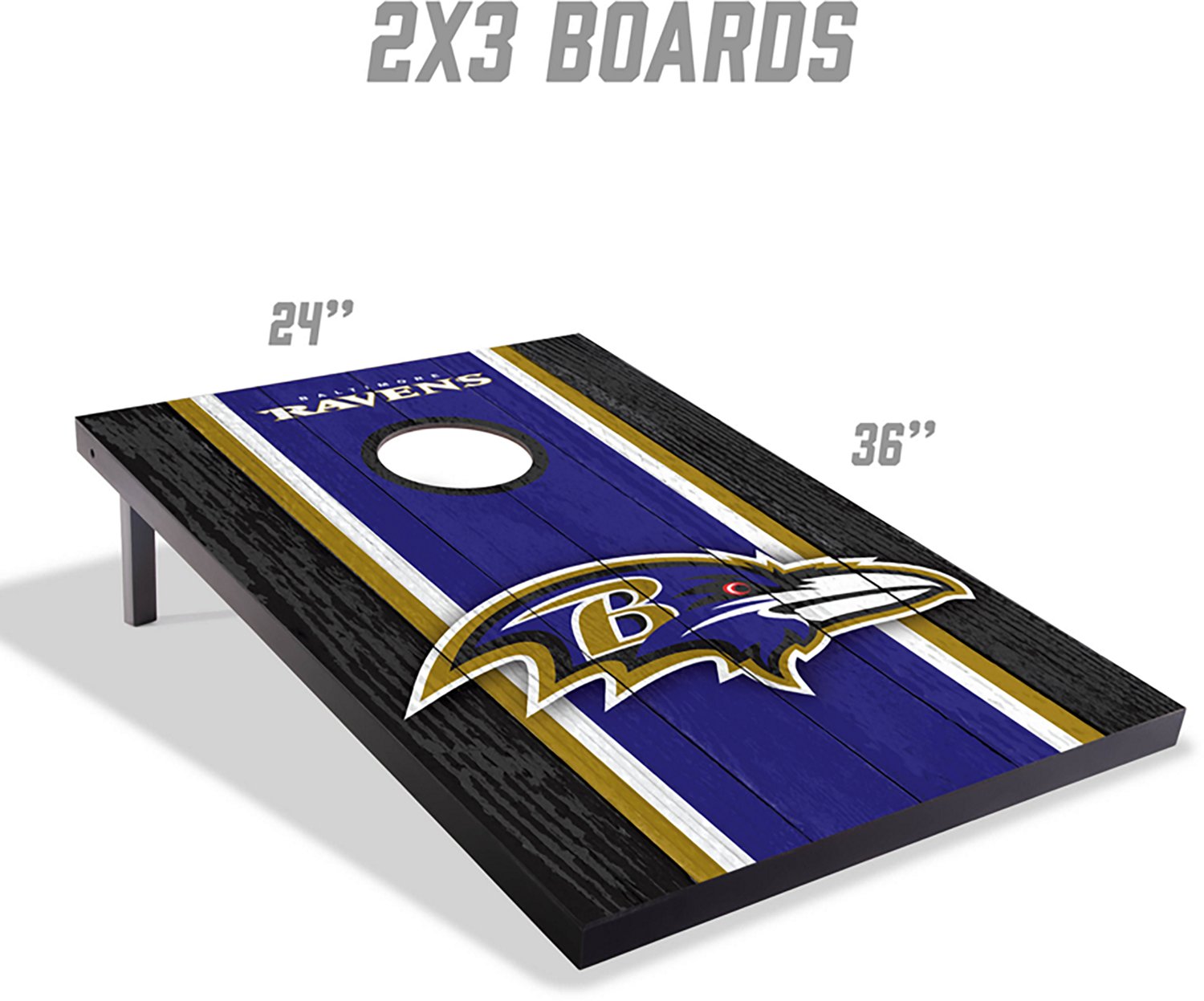 YouTheFan Baltimore Ravens Cornhole Set - view number 5