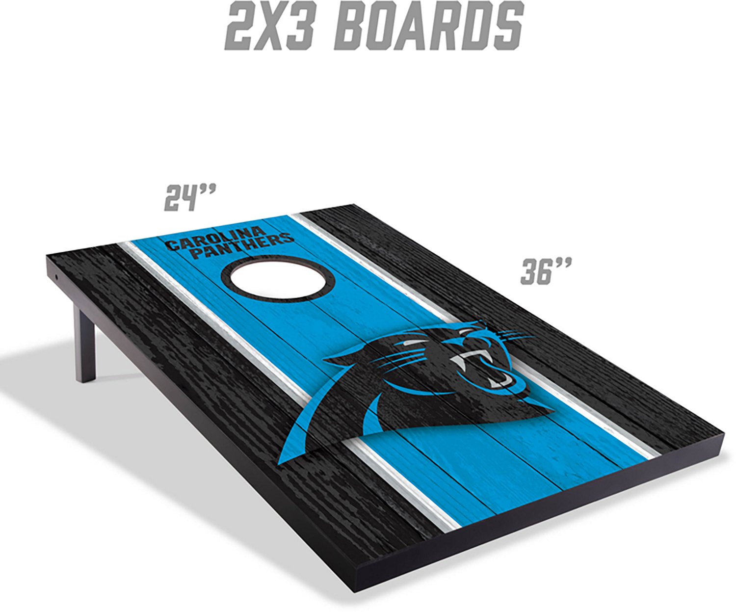 YouTheFan Carolina Panthers Cornhole Set - view number 5