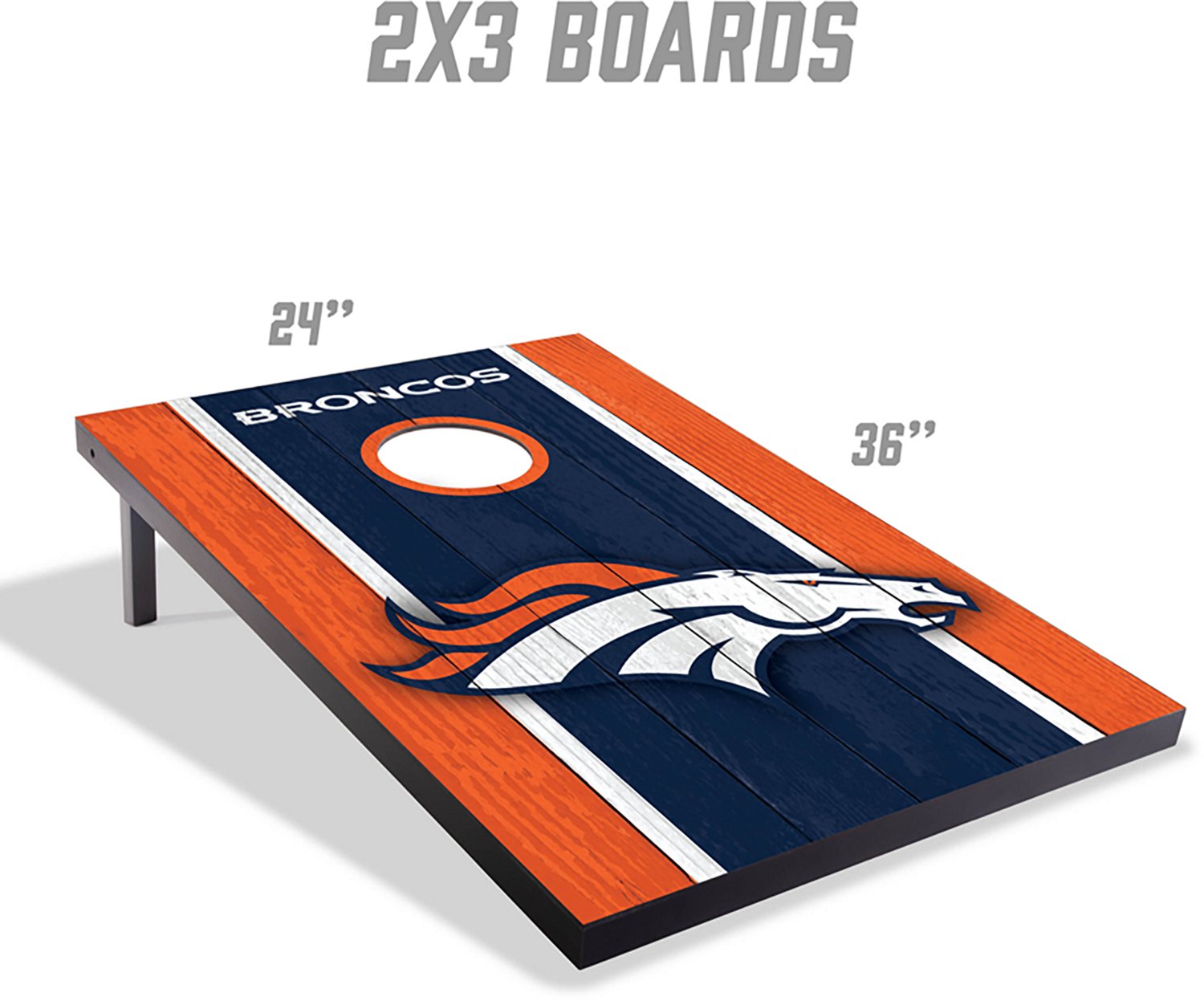 YouTheFan Denver Broncos Cornhole Set - view number 5