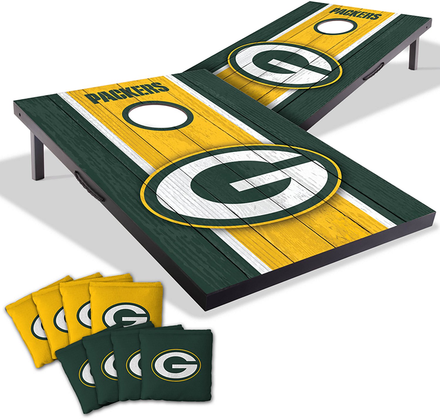 YouTheFan Green Bay Packers Cornhole Set