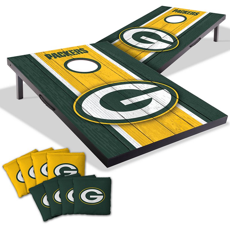YouTheFan Green Bay Packers Cornhole Set