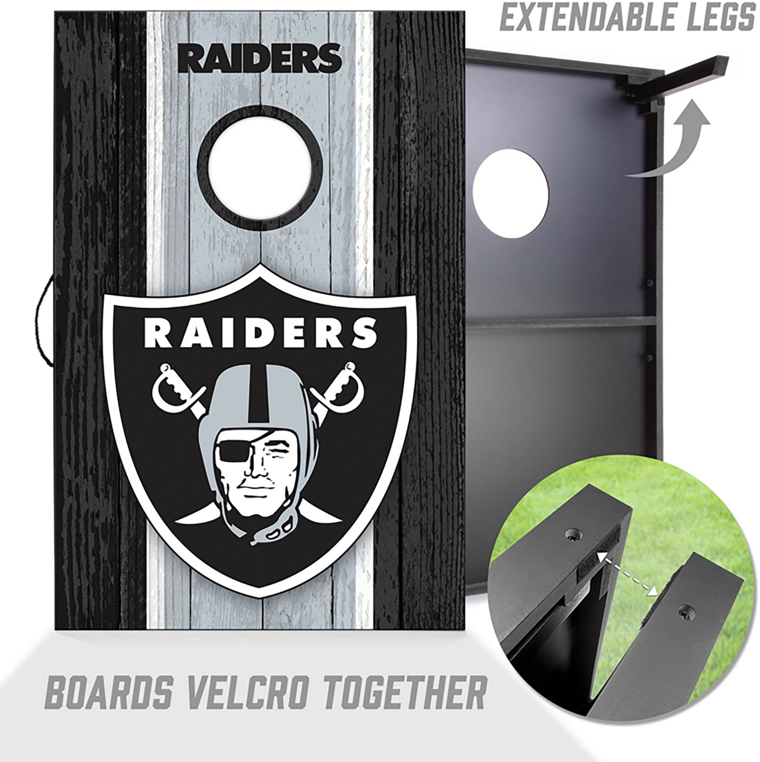 YouTheFan Las Vegas Raiders Cornhole Set - view number 2