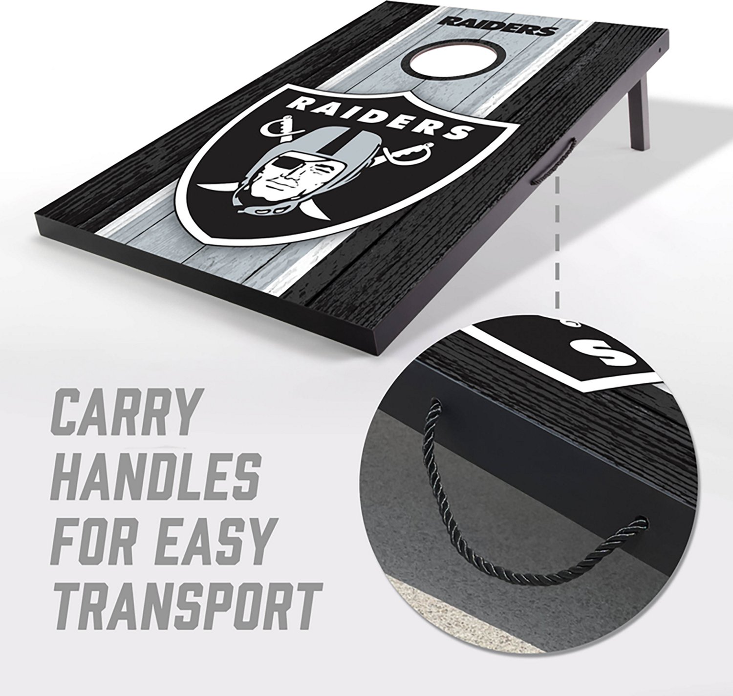 YouTheFan Las Vegas Raiders Cornhole Set - view number 3