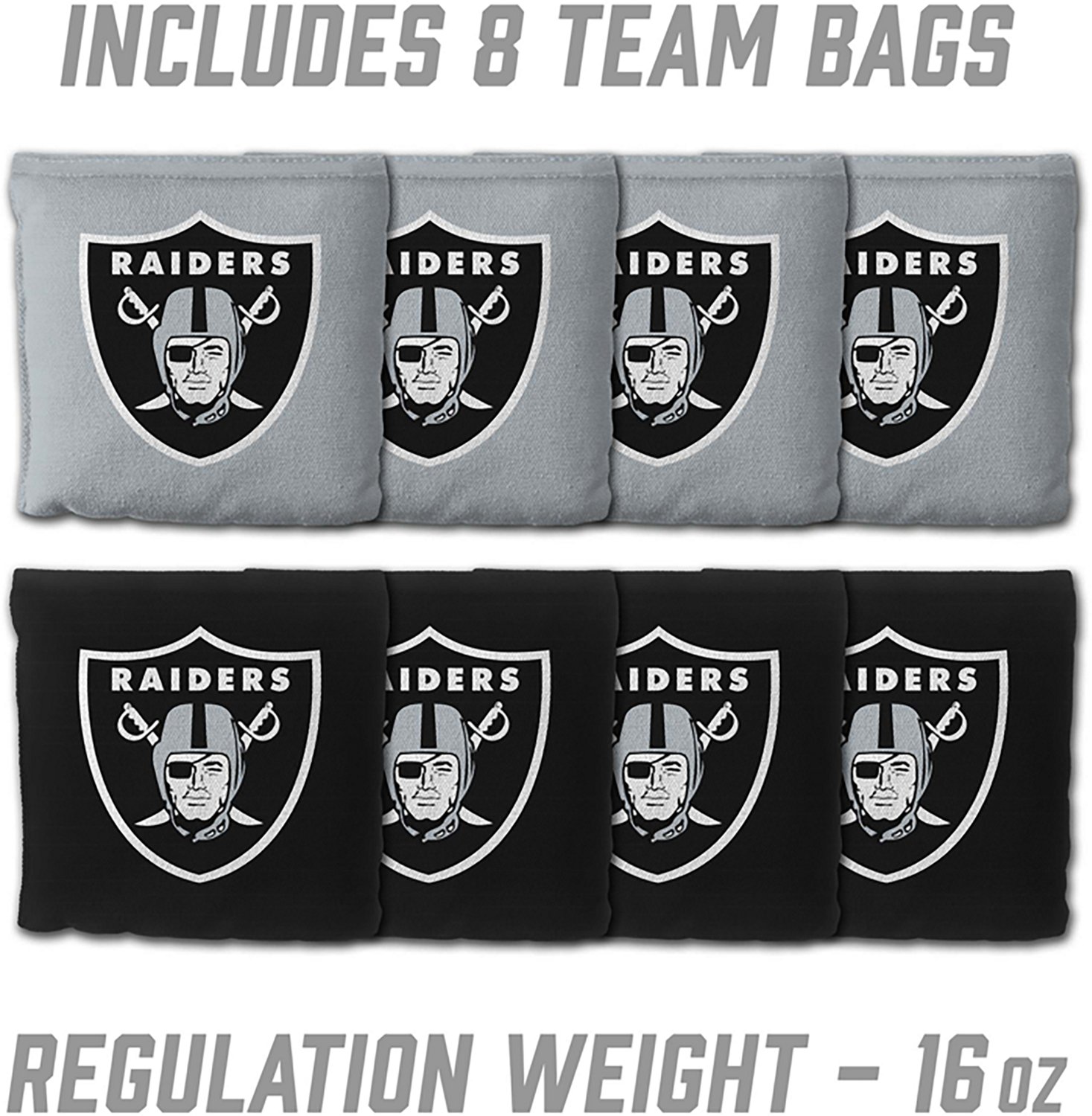 YouTheFan Las Vegas Raiders Cornhole Set - view number 4