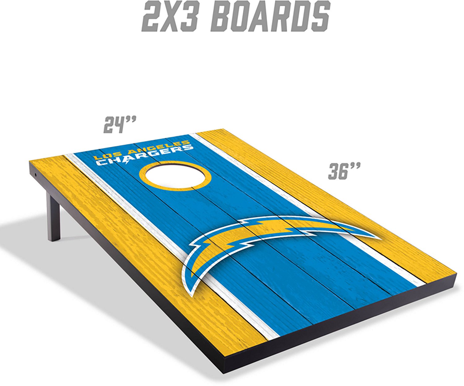 YouTheFan Los Angeles Chargers Cornhole Set - view number 5