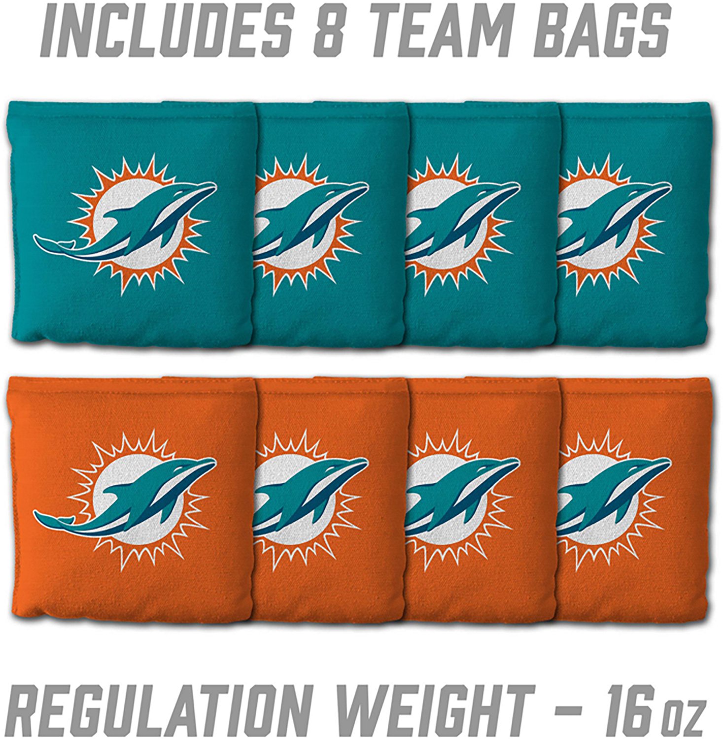 YouTheFan Miami Dolphins Cornhole Set - view number 4