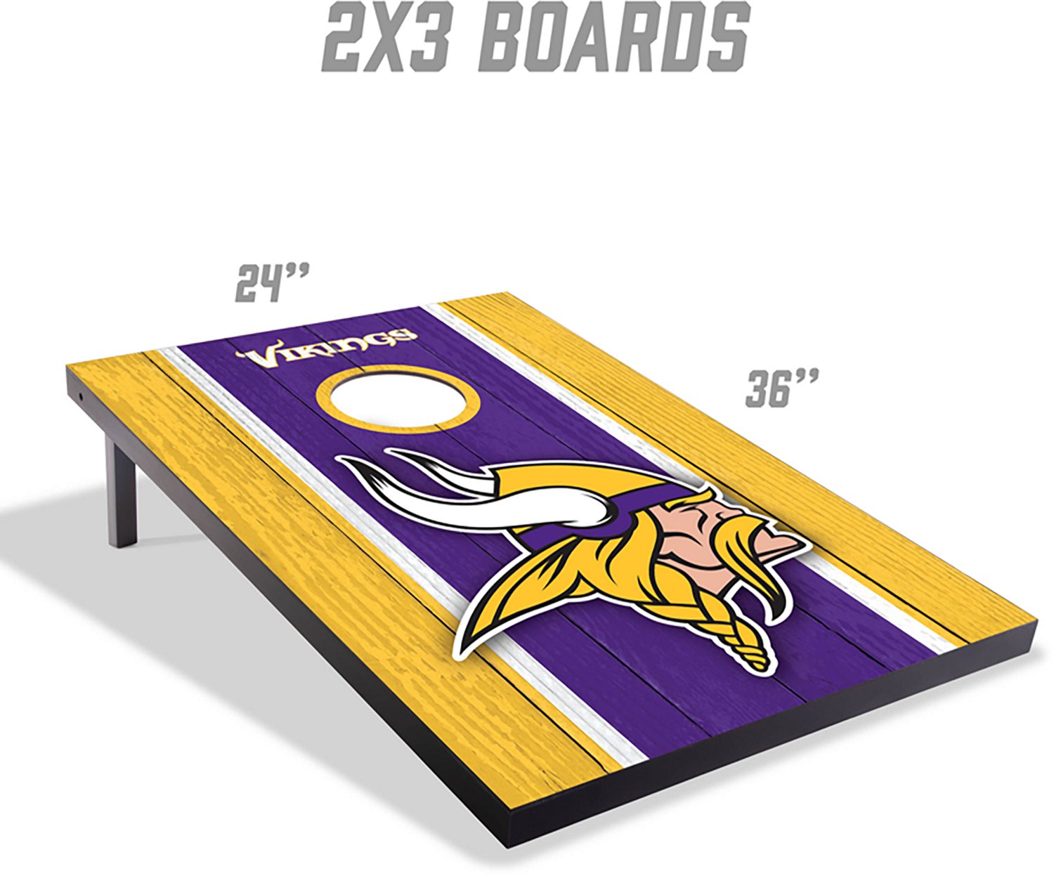 YouTheFan Minnesota Vikings Cornhole Set - view number 5