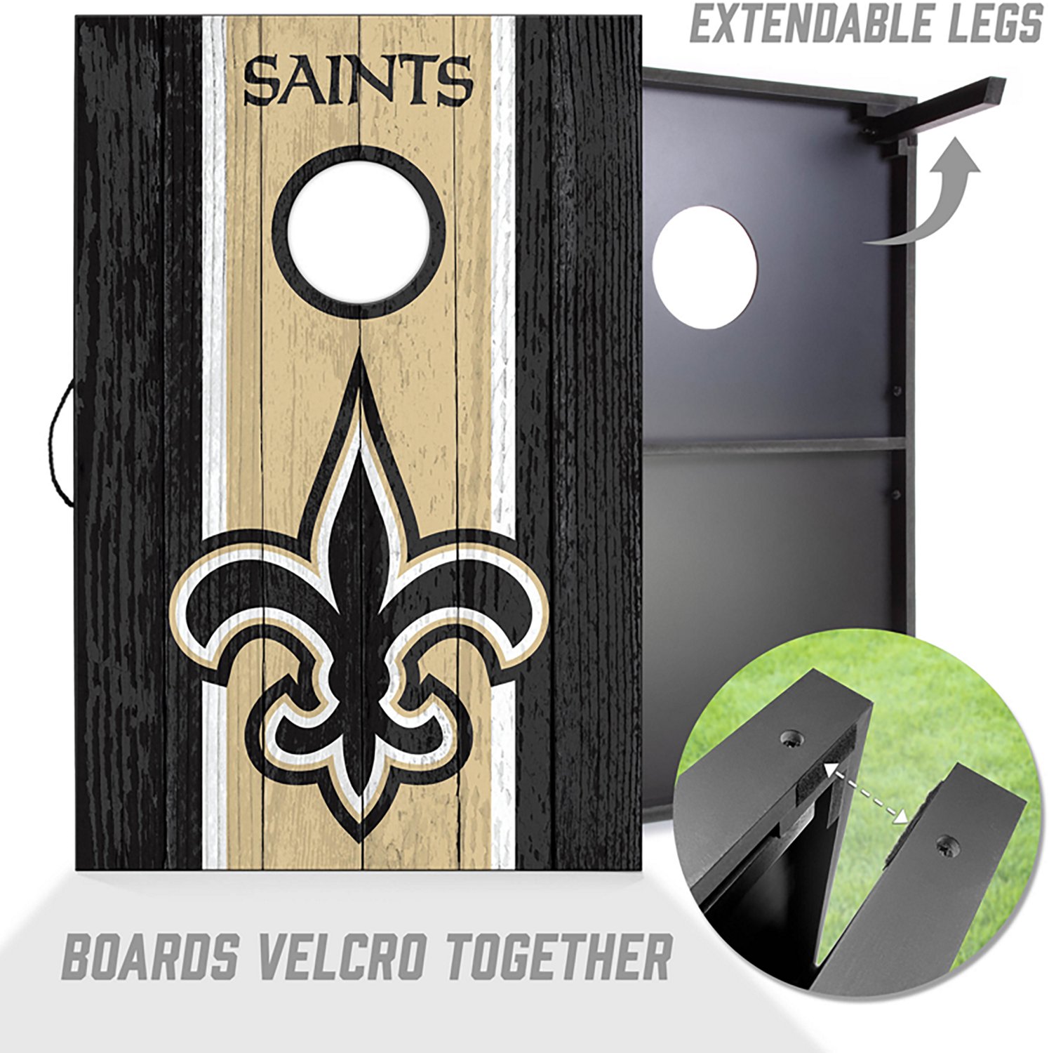 YouTheFan New Orleans Saints Cornhole Set - view number 2