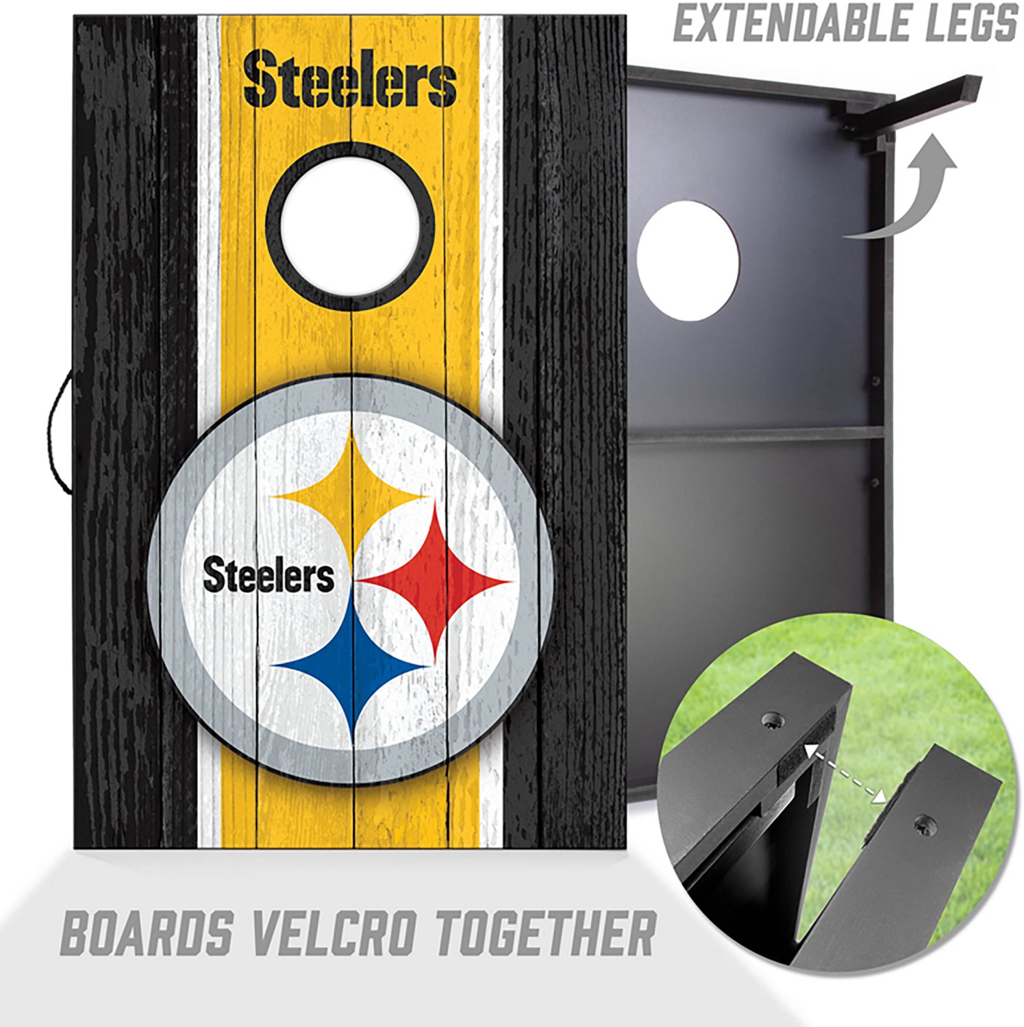 YouTheFan Pittsburgh Steelers Cornhole Set - view number 2