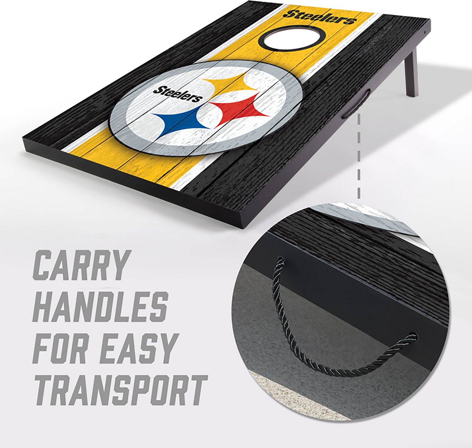 YouTheFan Pittsburgh Steelers Cornhole Set - view number 3