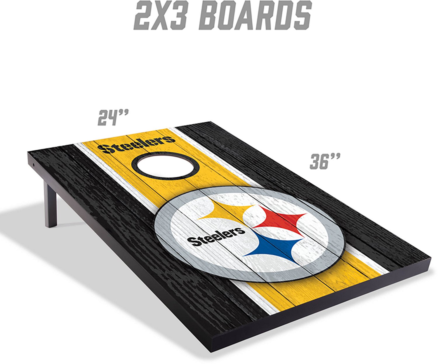 YouTheFan Pittsburgh Steelers Cornhole Set - view number 5
