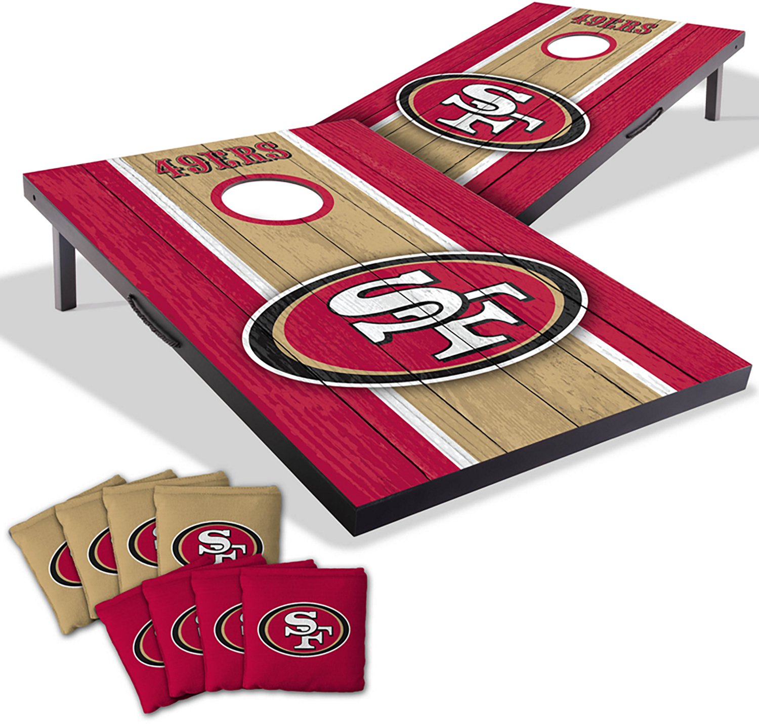 YouTheFan San Francisco 49ers Cornhole Set