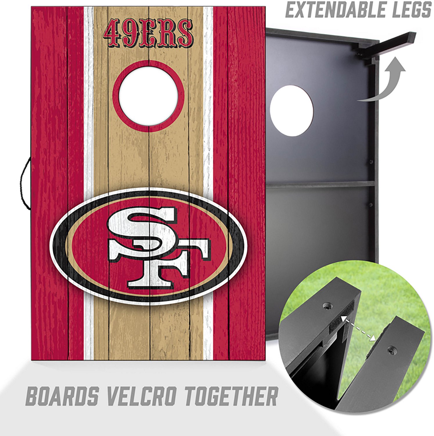 YouTheFan San Francisco 49ers Cornhole Set - view number 2