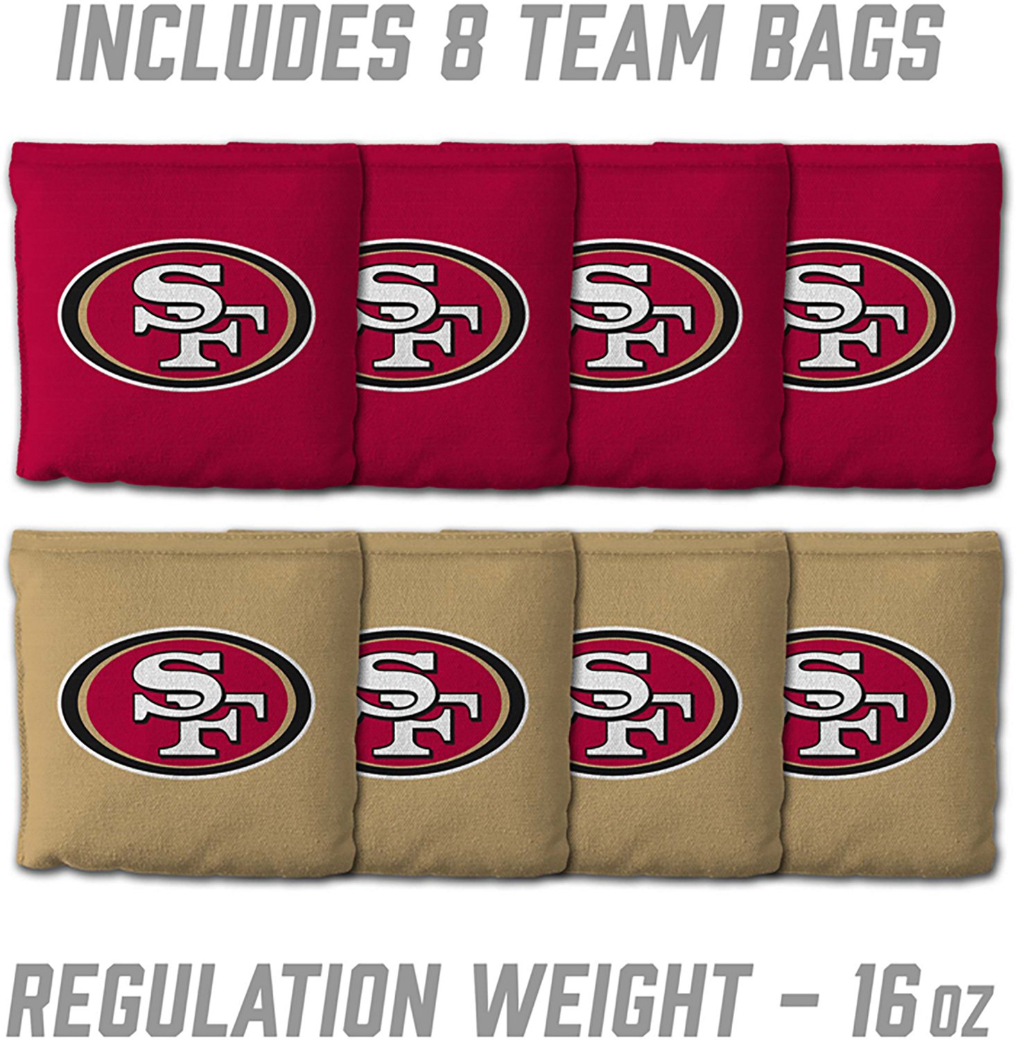 YouTheFan San Francisco 49ers Cornhole Set - view number 4