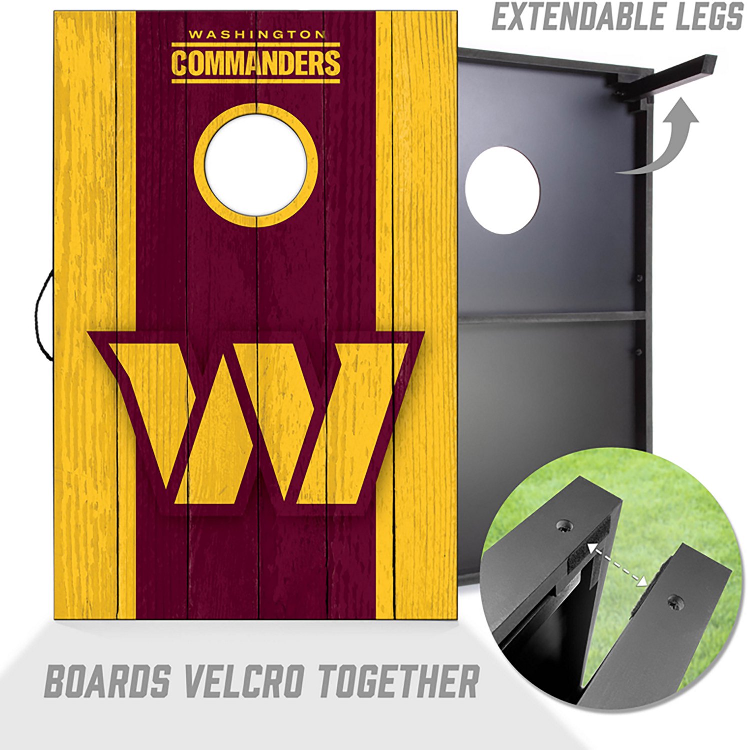 YouTheFan Washington Commanders Cornhole Set - view number 2