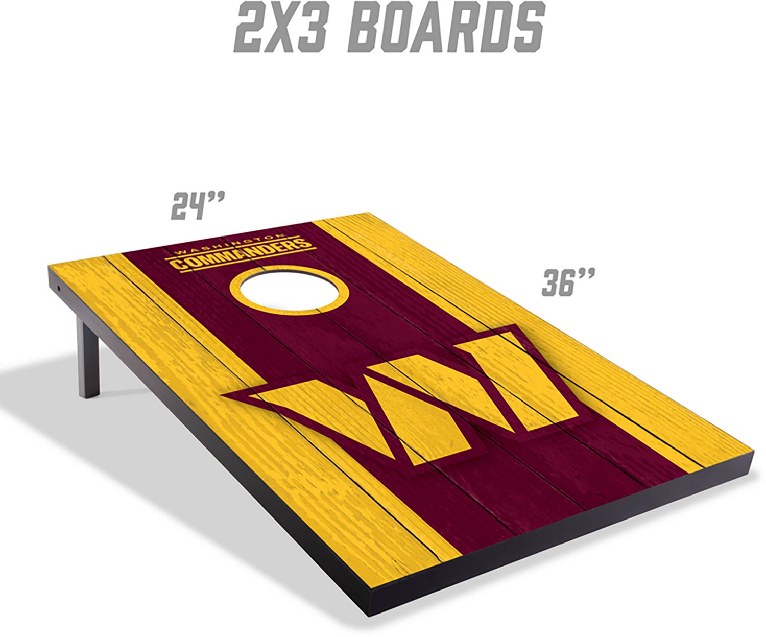 YouTheFan Washington Commanders Cornhole Set - view number 5