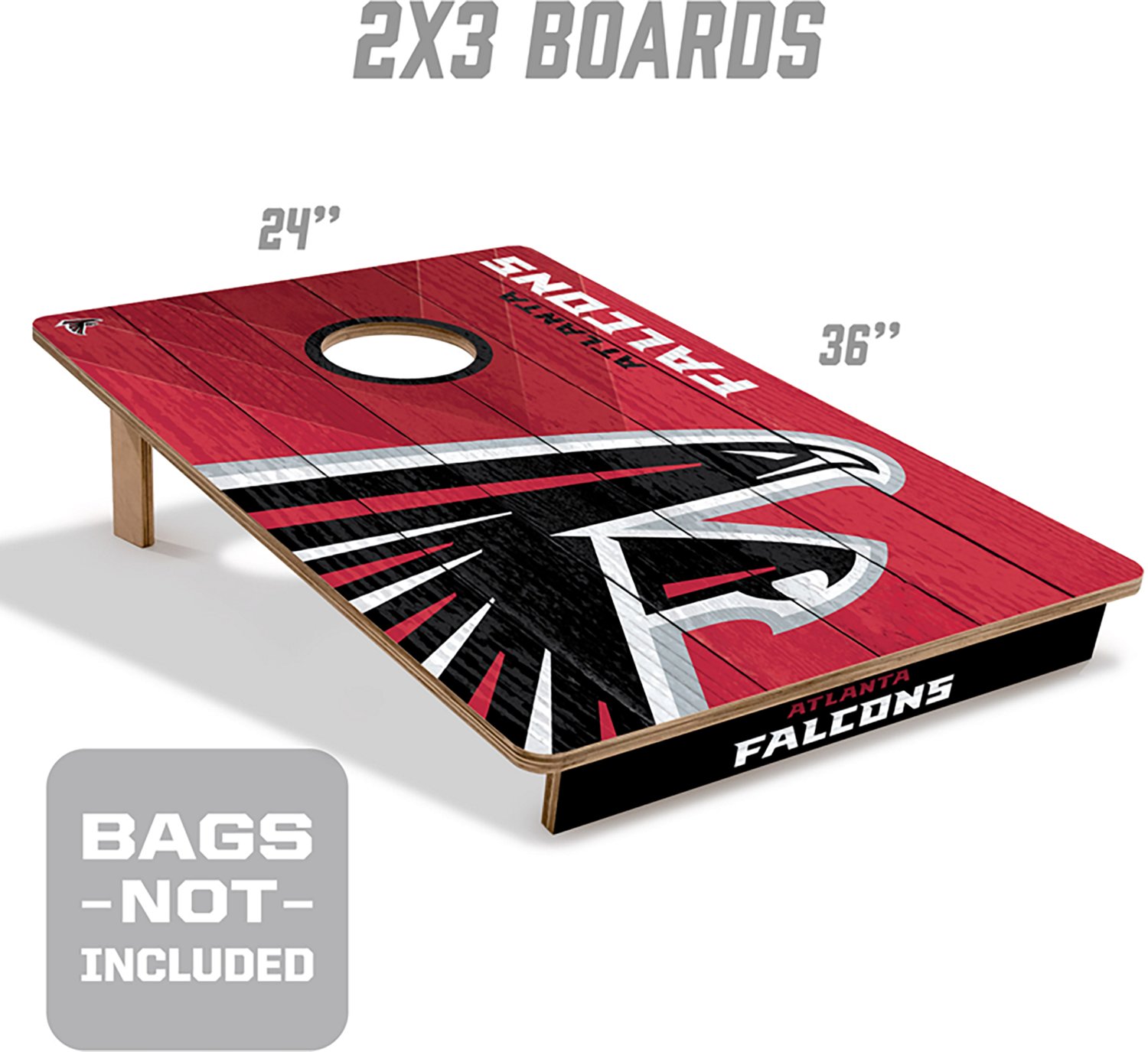 YouTheFan Atlanta Falcons Cornhole Game - view number 3