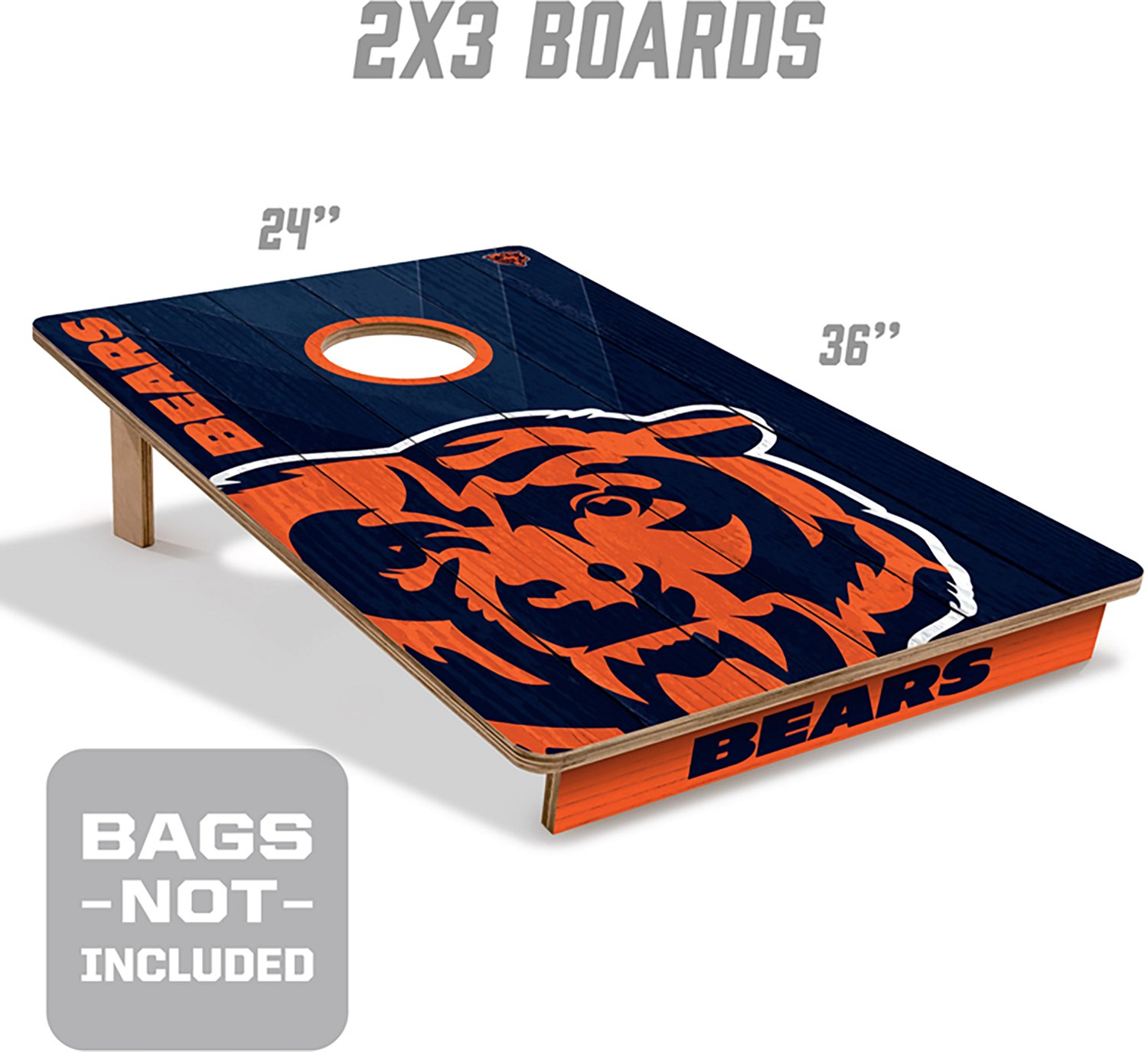 YouTheFan Chicago Bears Cornhole Game - view number 3
