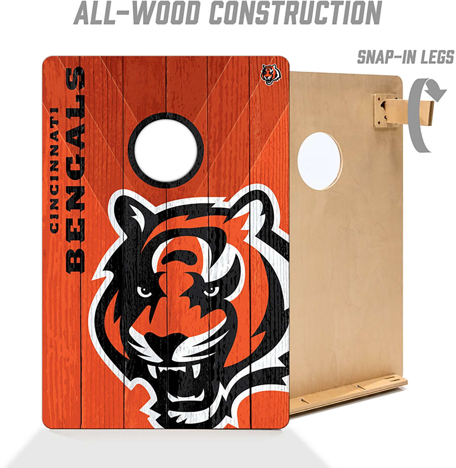 YouTheFan Cincinnati Bengals Cornhole Game - view number 4