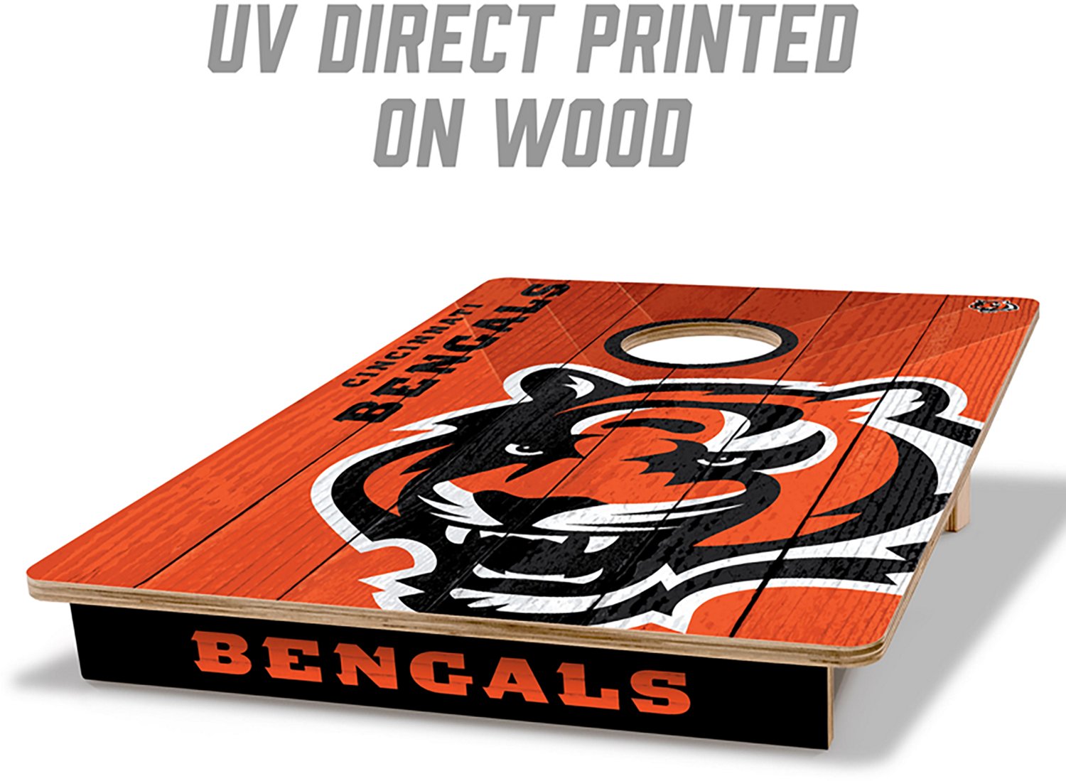 YouTheFan Cincinnati Bengals Cornhole Game - view number 5